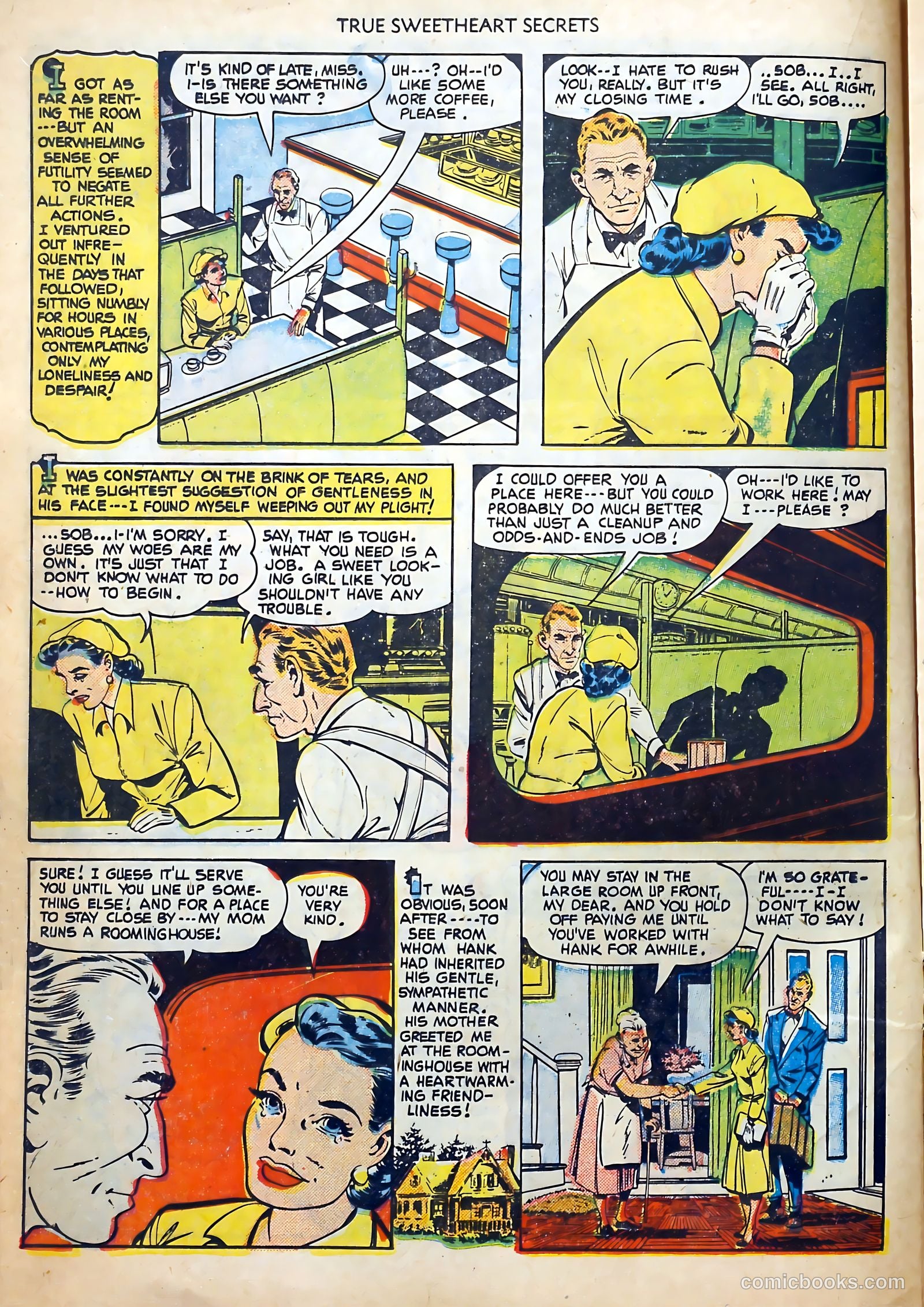 True Sweetheart Secrets #4 (1951) — page 16 of 36