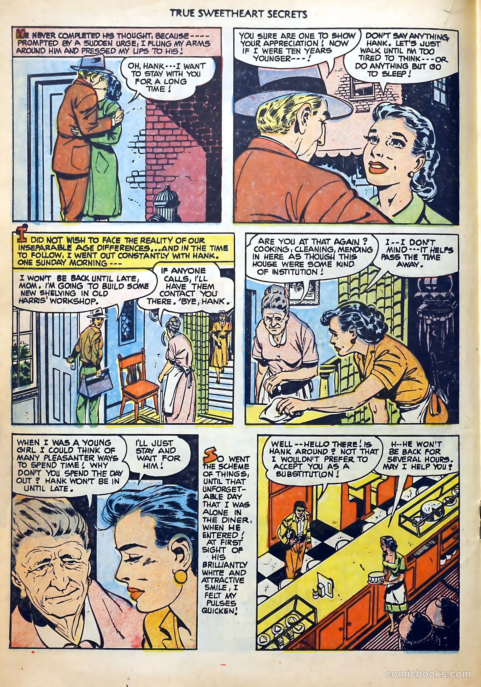 True Sweetheart Secrets #4 (1951) — page 18 of 36