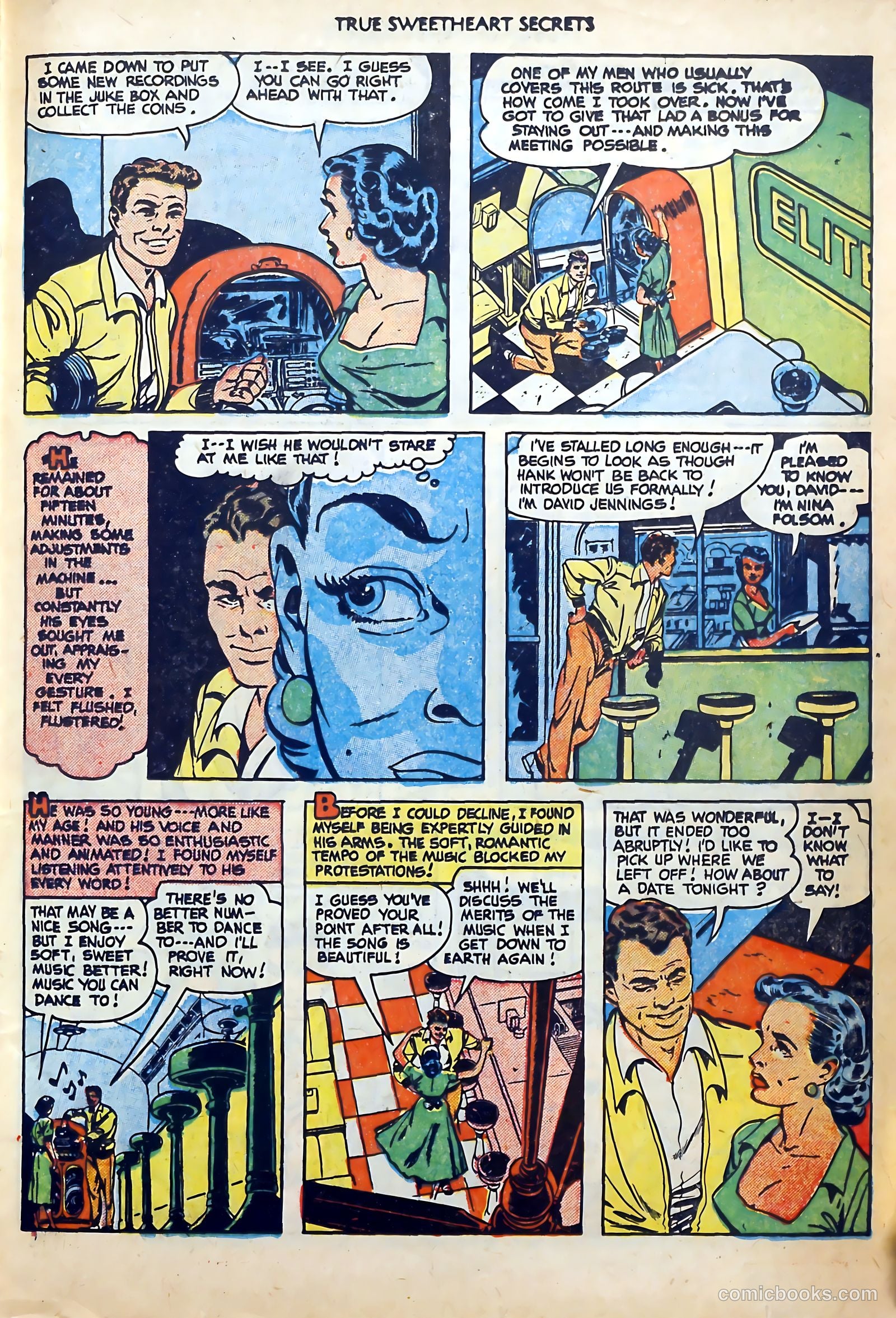 True Sweetheart Secrets #4 (1951) — page 19 of 36