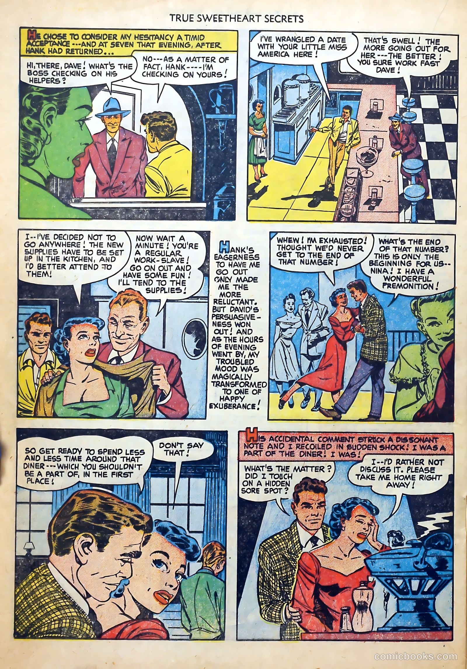 True Sweetheart Secrets #4 (1951) — page 20 of 36