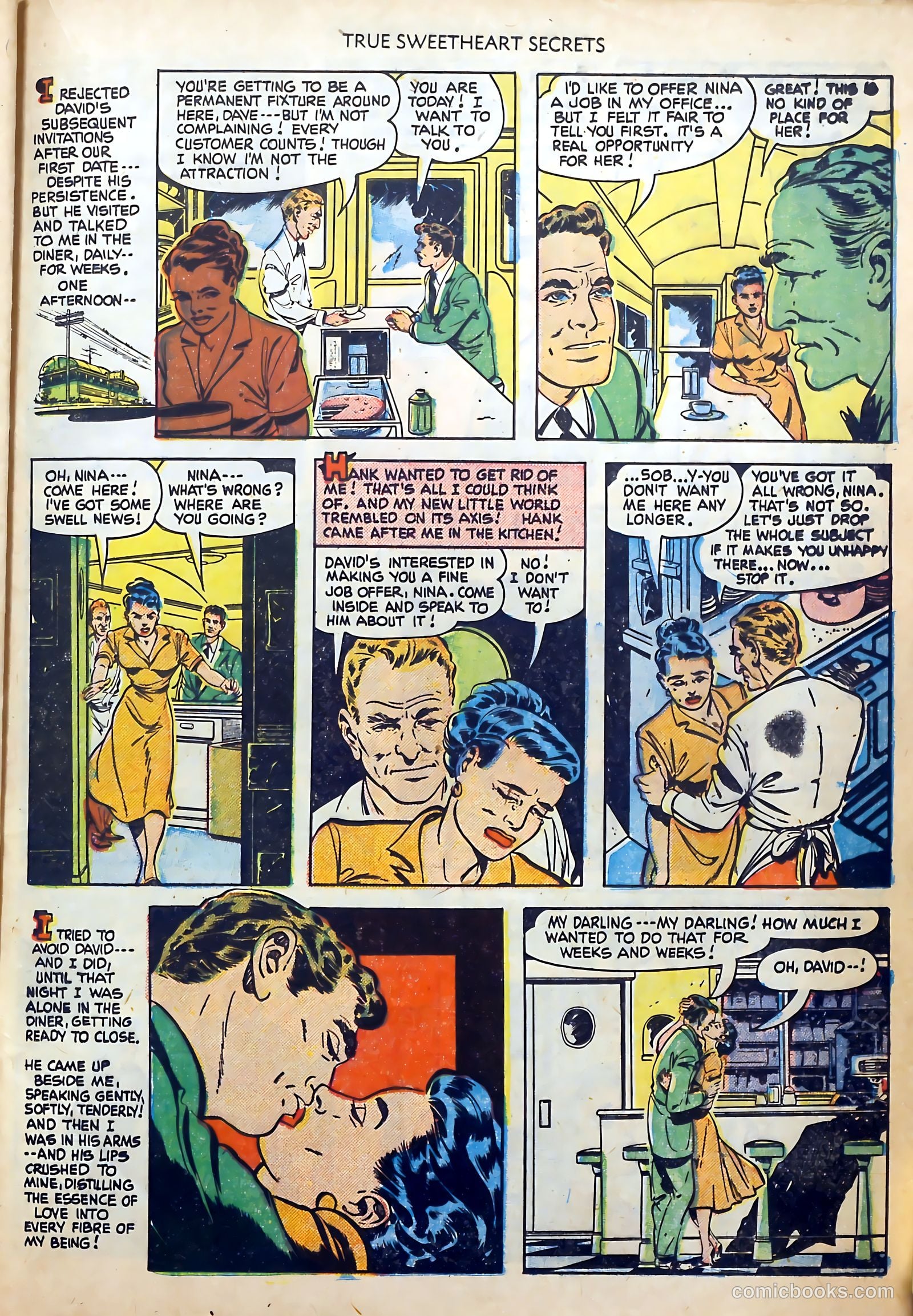 True Sweetheart Secrets #4 (1951) — page 21 of 36