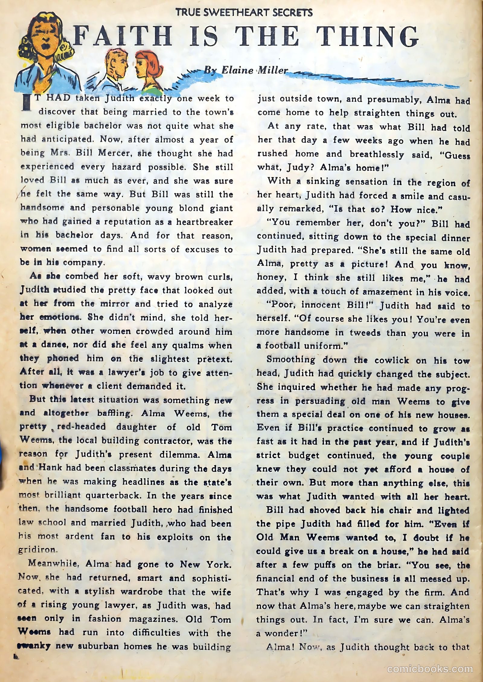 True Sweetheart Secrets #4 (1951) — page 24 of 36