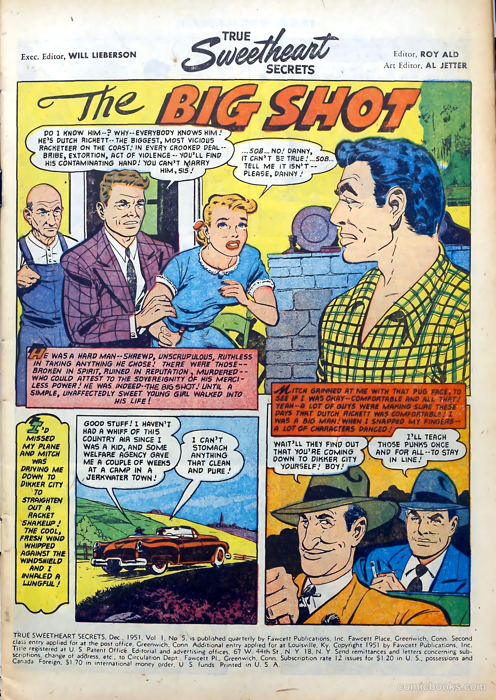 True Sweetheart Secrets #5 (1951) — page 3 of 36