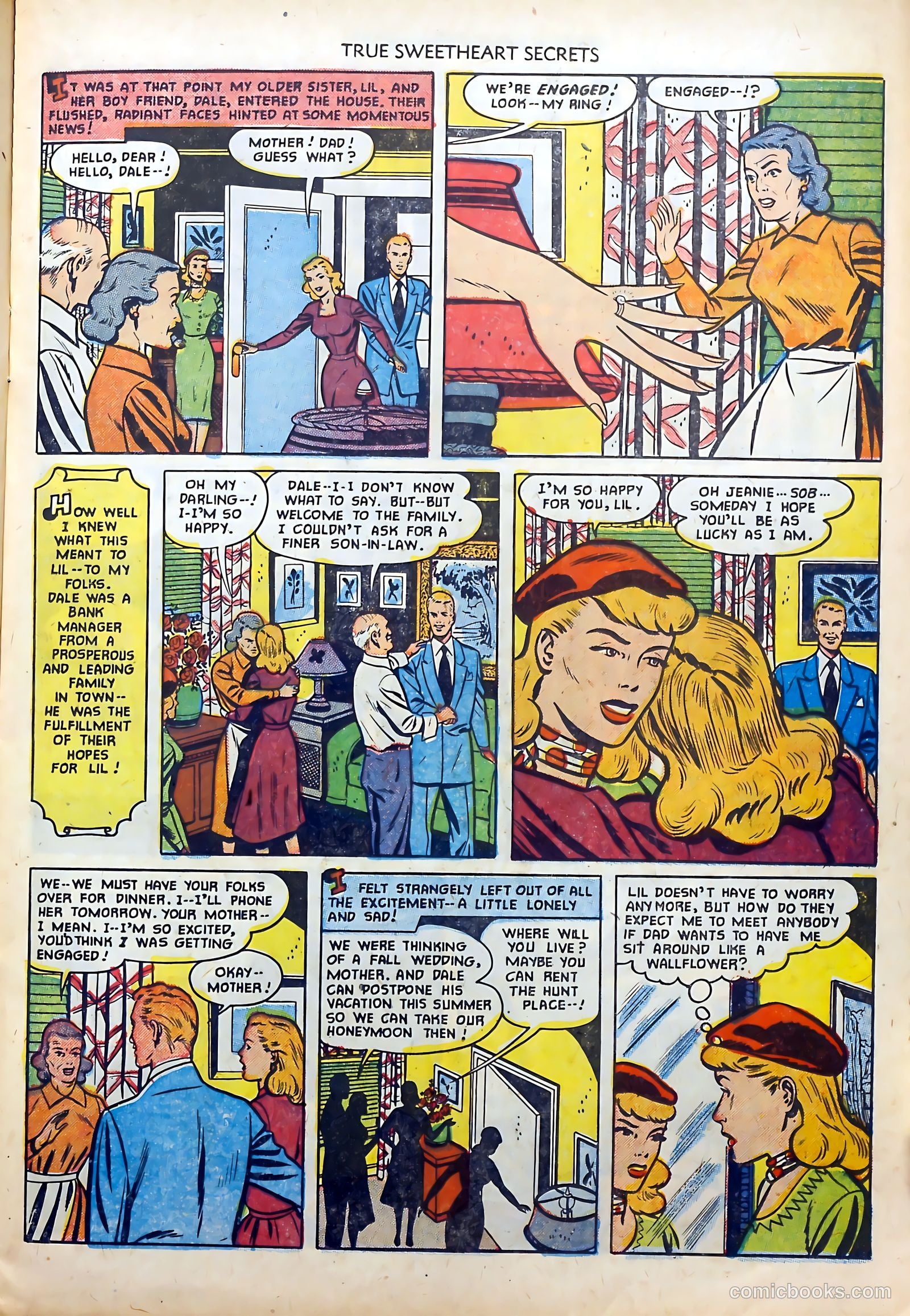 True Sweetheart Secrets #5 (1951) — page 15 of 36