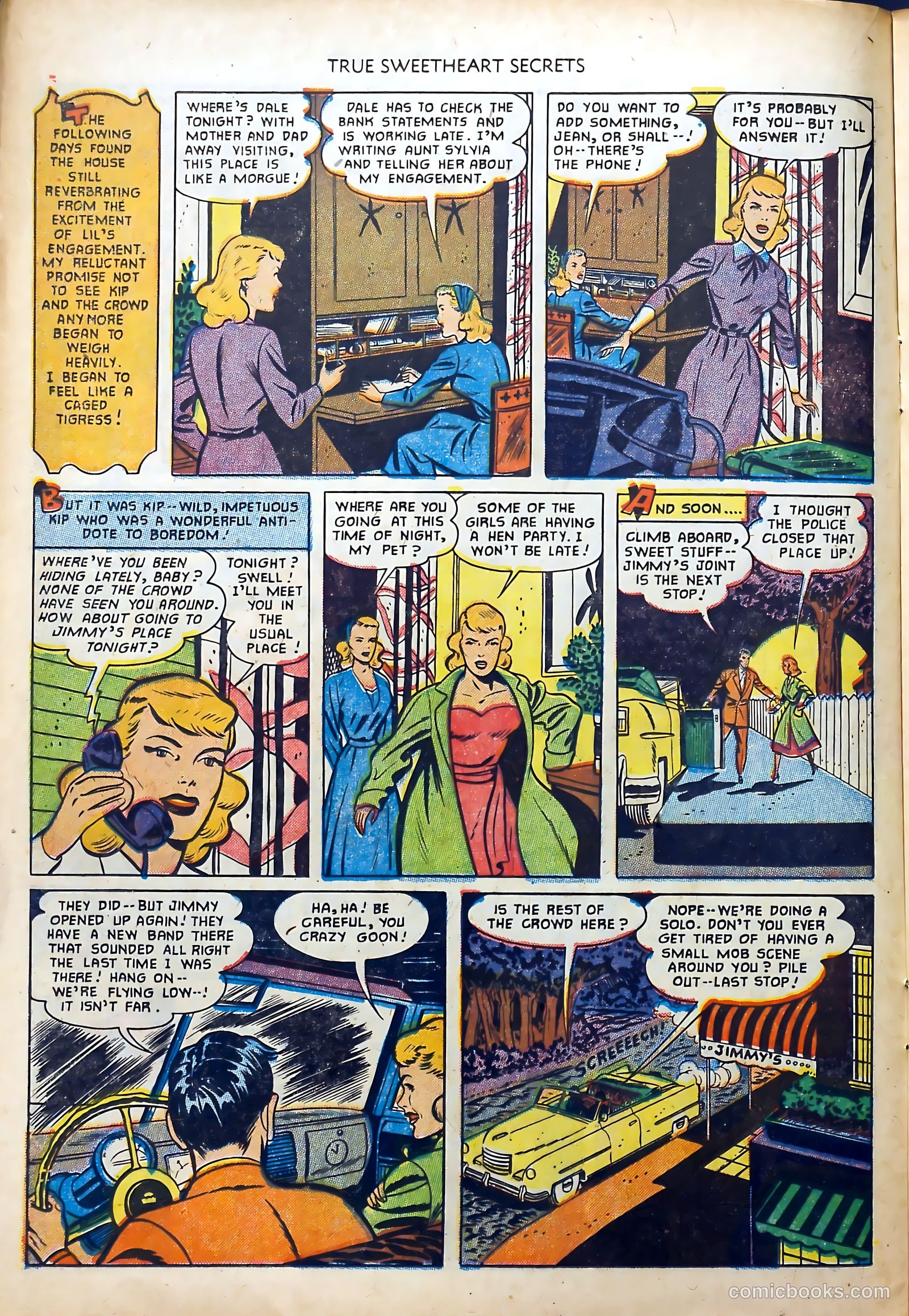 True Sweetheart Secrets #5 (1951) — page 16 of 36