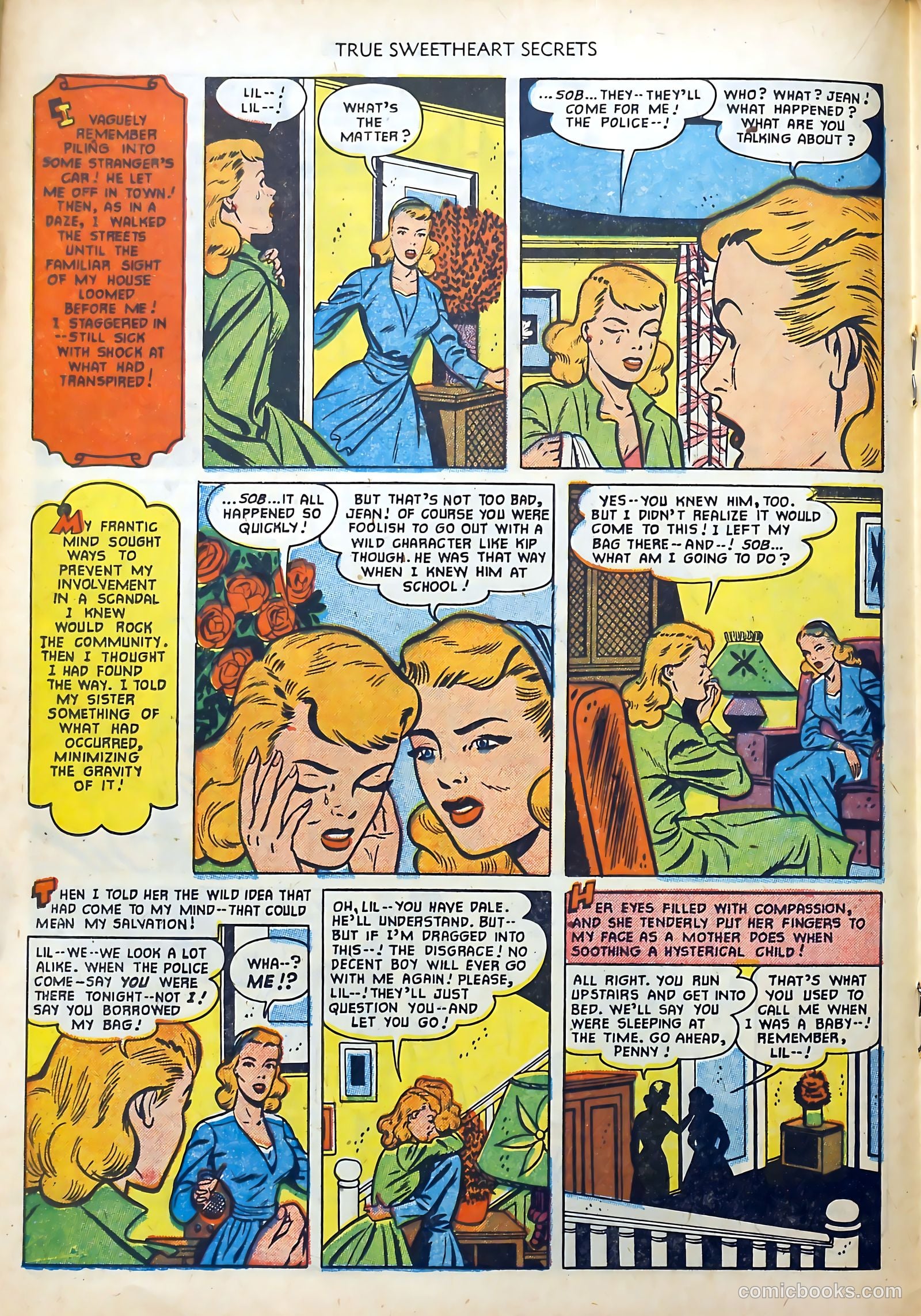 True Sweetheart Secrets #5 (1951) — page 18 of 36