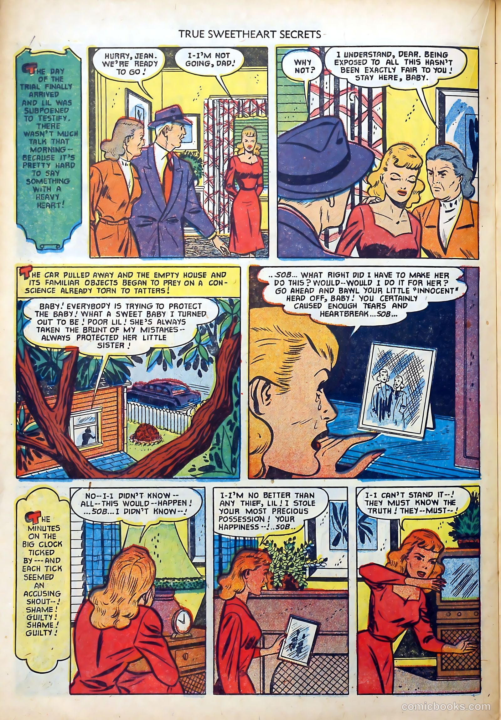True Sweetheart Secrets #5 (1951) — page 22 of 36