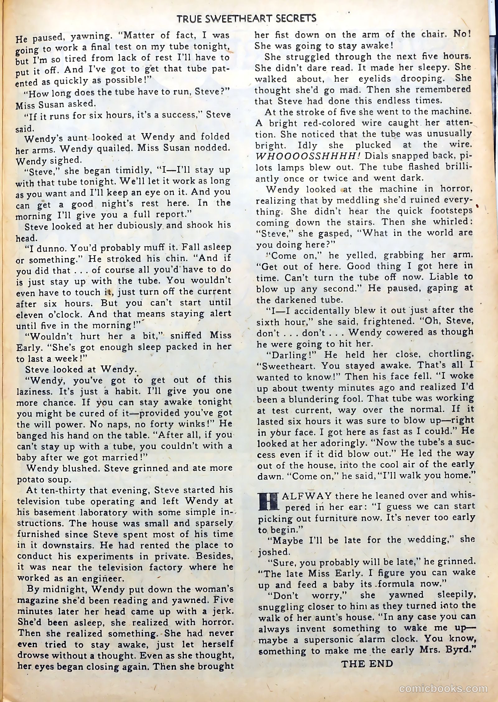 True Sweetheart Secrets #5 (1951) — page 25 of 36