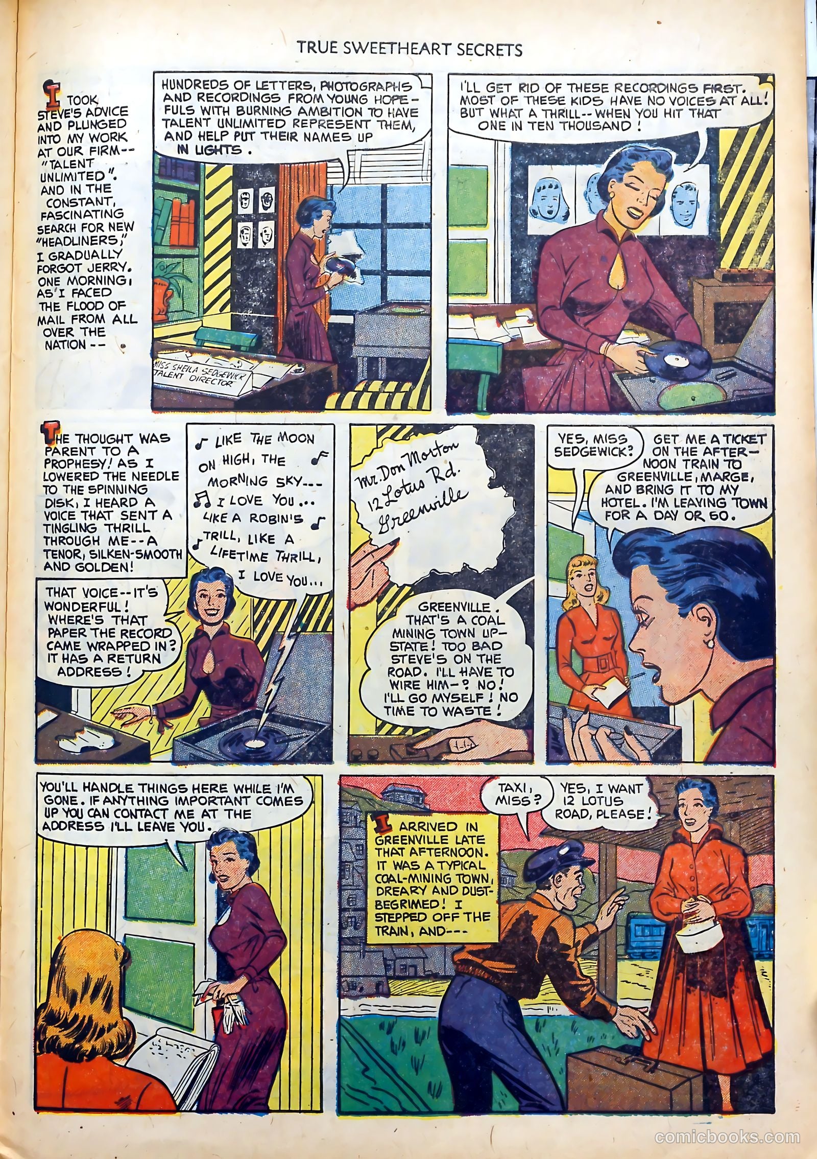 True Sweetheart Secrets #5 (1951) — page 27 of 36