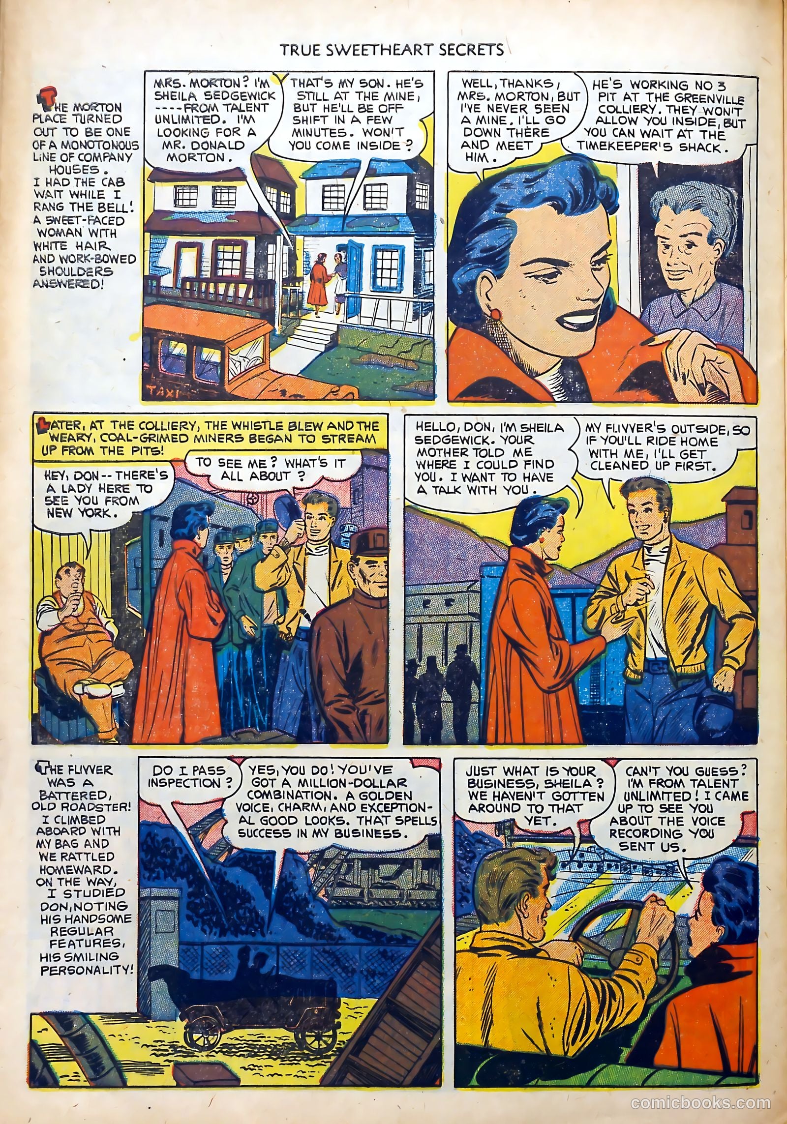 True Sweetheart Secrets #5 (1951) — page 28 of 36