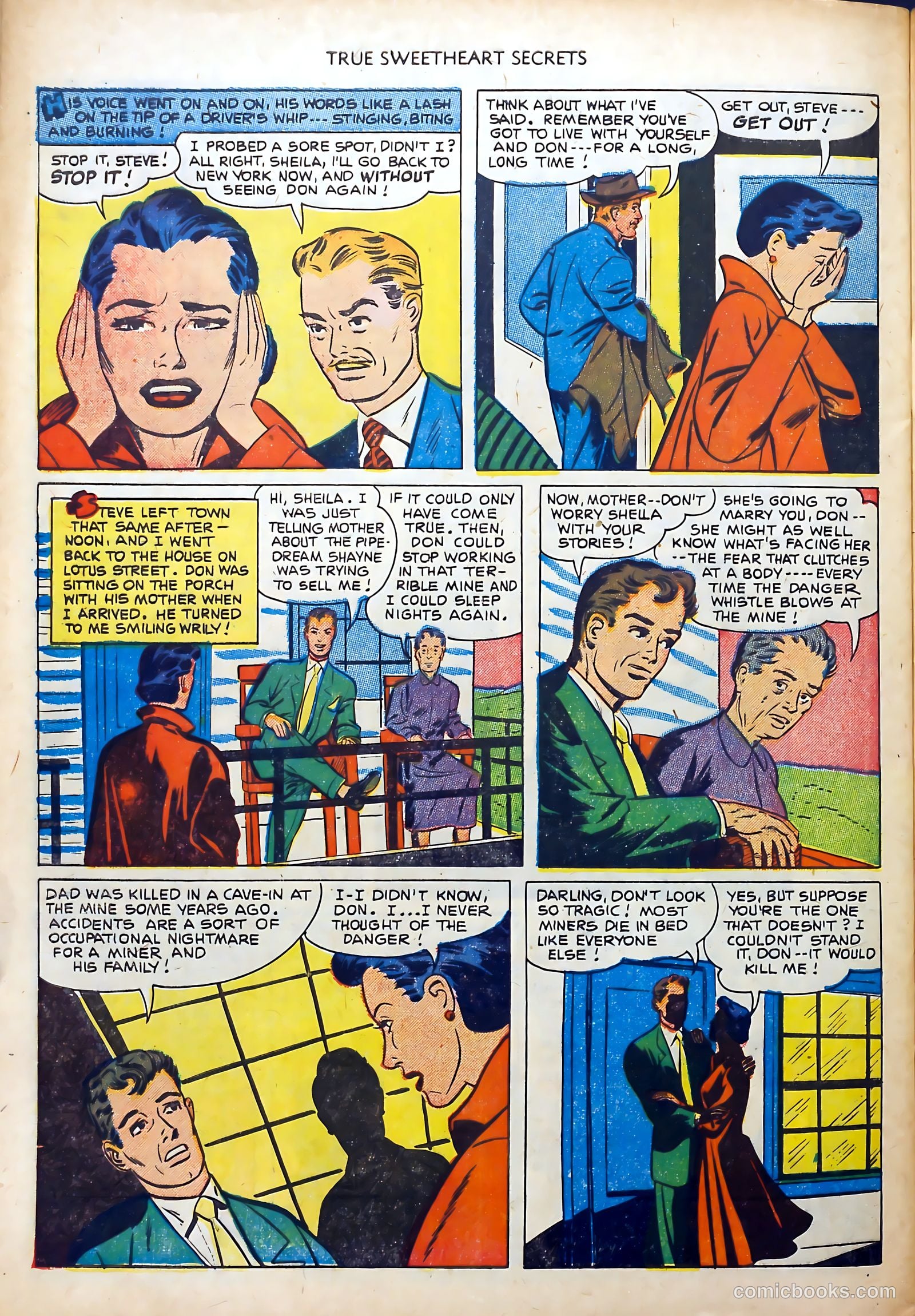 True Sweetheart Secrets #5 (1951) — page 32 of 36