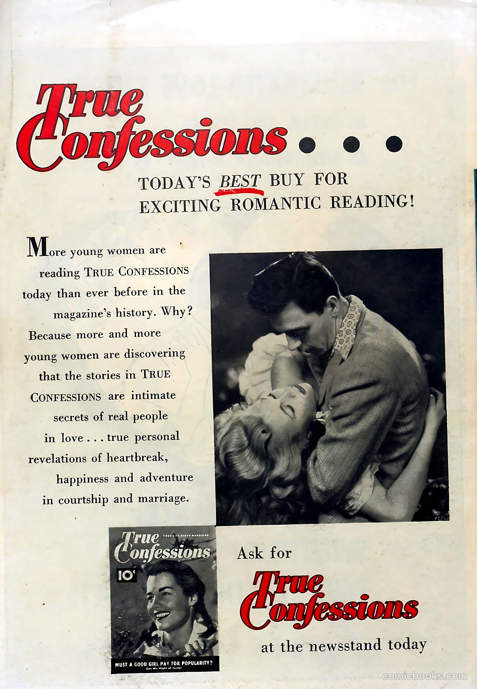 True Sweetheart Secrets #5 (1951) — page 36 of 36