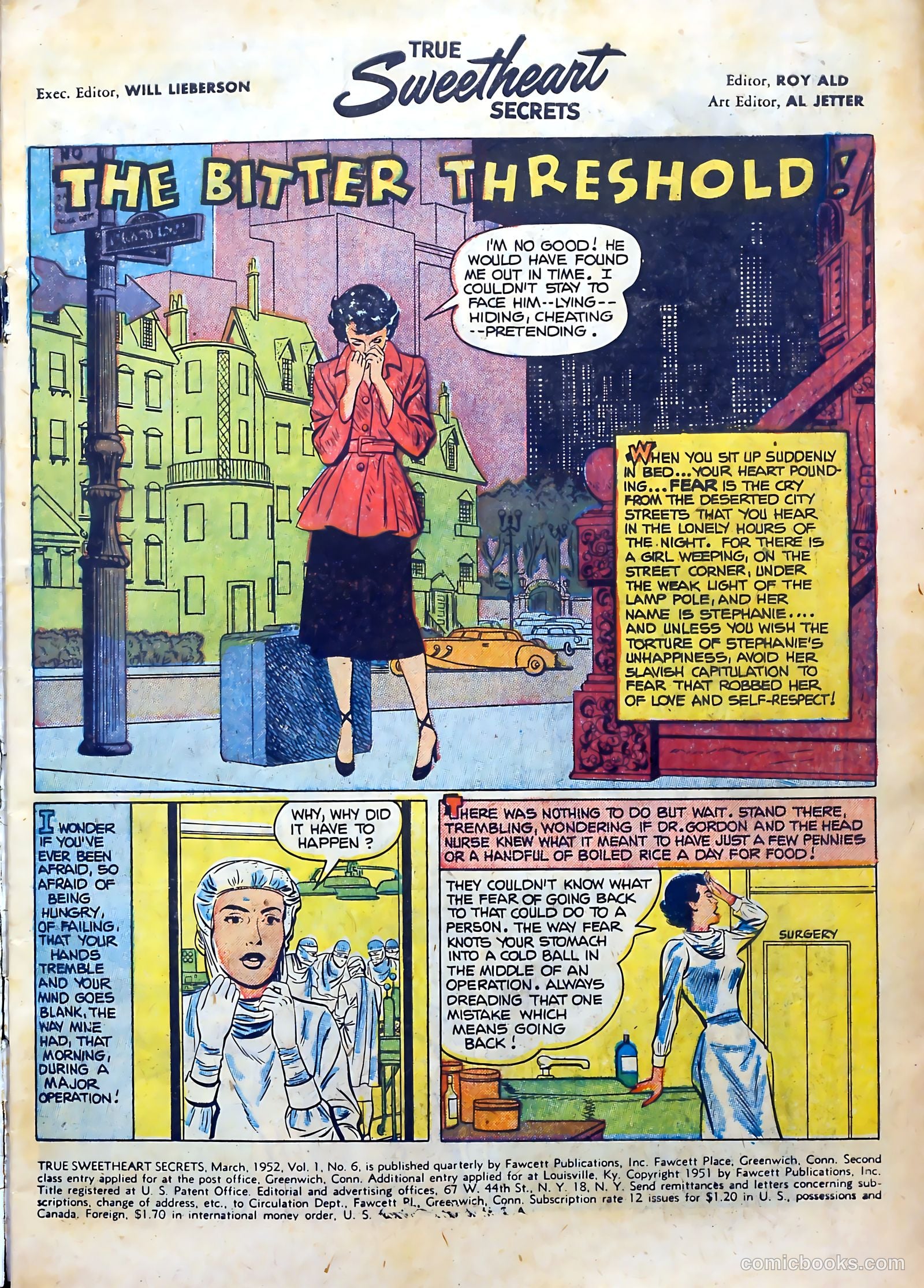 True Sweetheart Secrets #6 (1952) — page 3 of 36