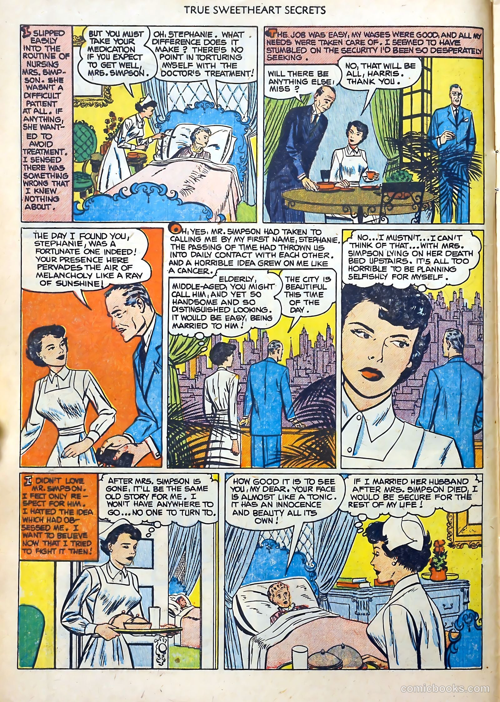 True Sweetheart Secrets #6 (1952) — page 6 of 36