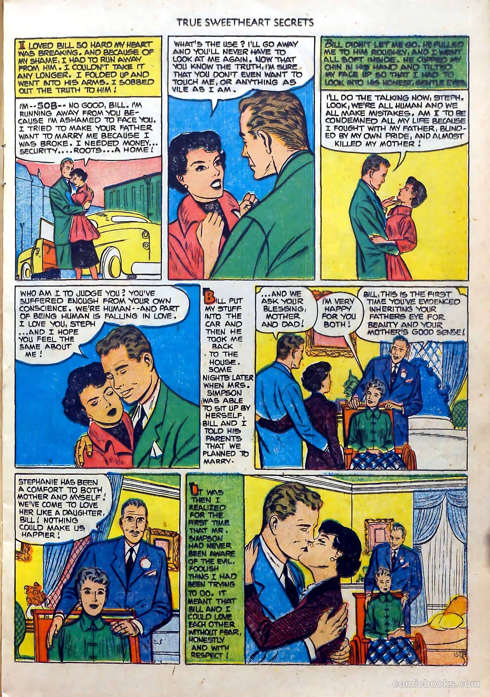 True Sweetheart Secrets #6 (1952) — page 13 of 36