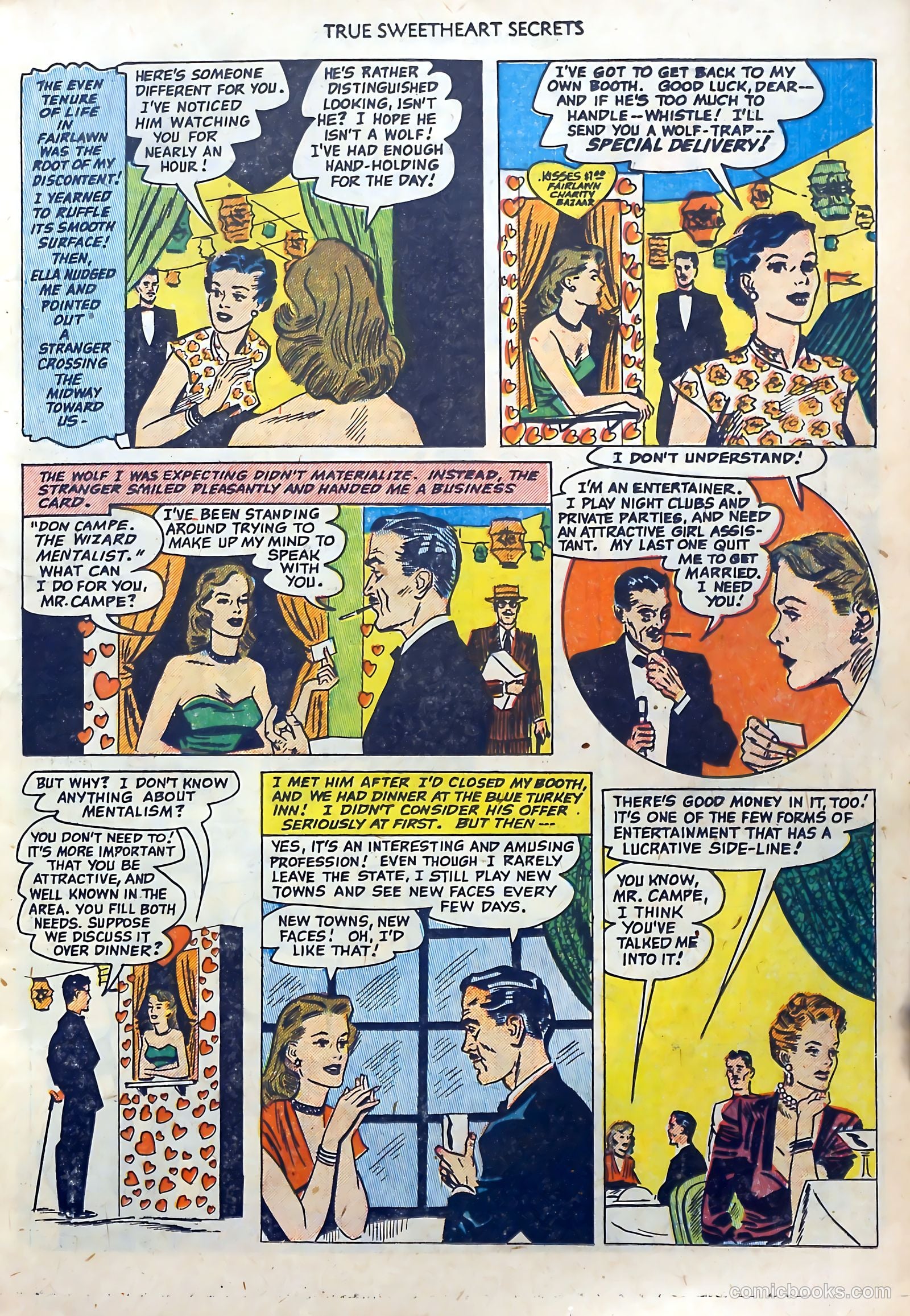 True Sweetheart Secrets #6 (1952) — page 15 of 36