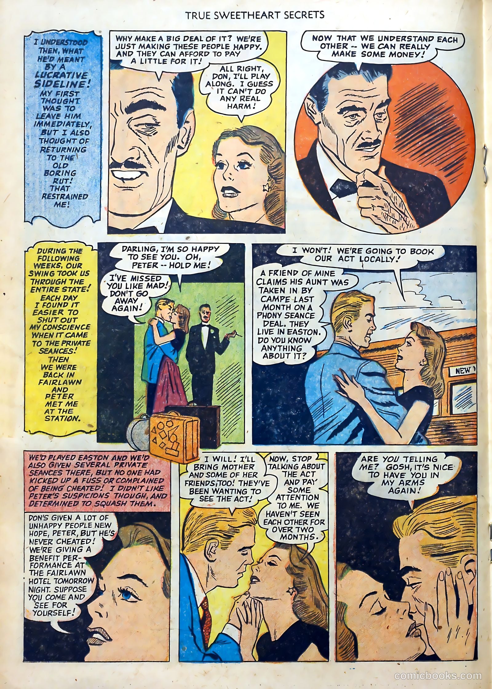 True Sweetheart Secrets #6 (1952) — page 18 of 36