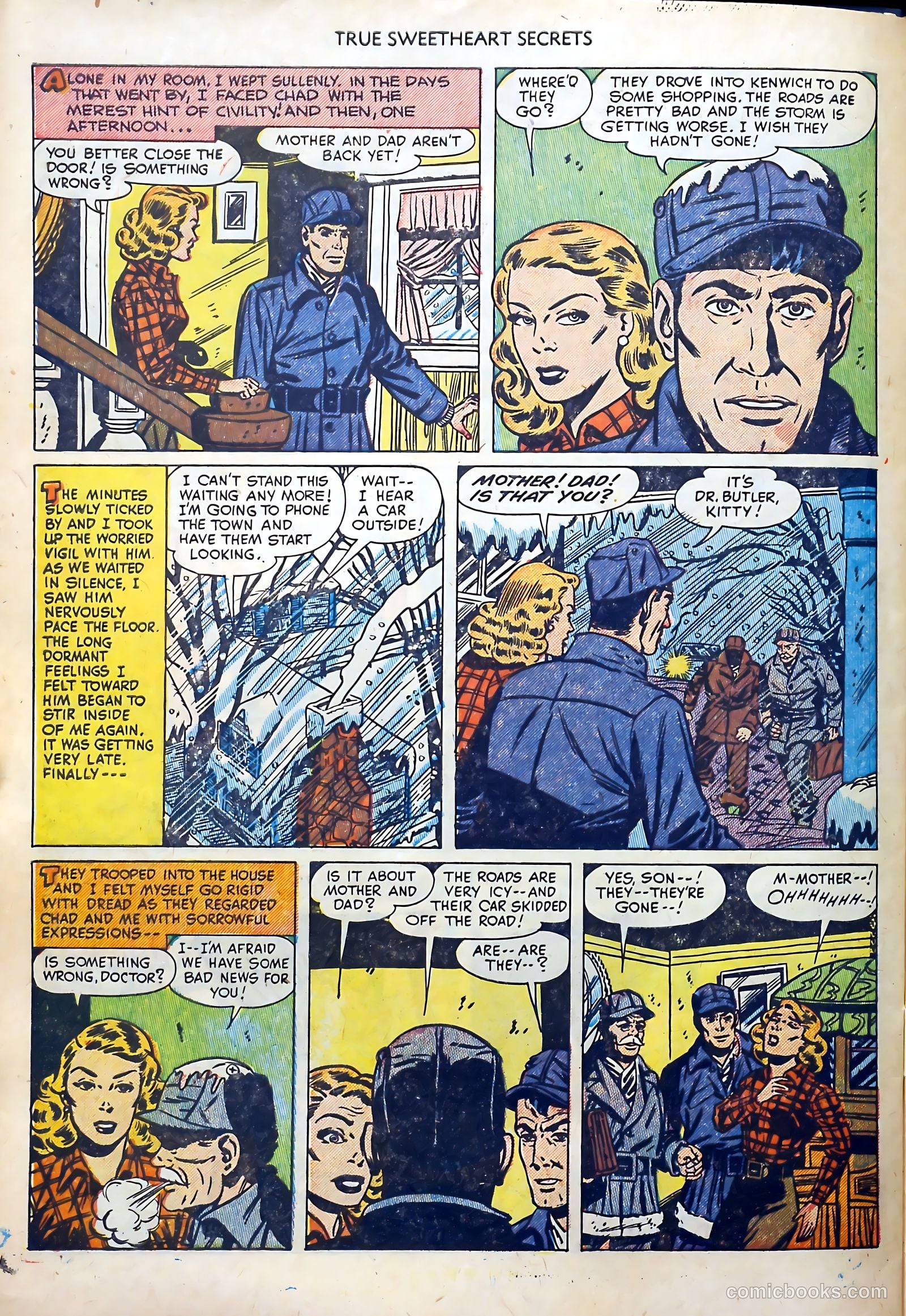 True Sweetheart Secrets #6 (1952) — page 30 of 36