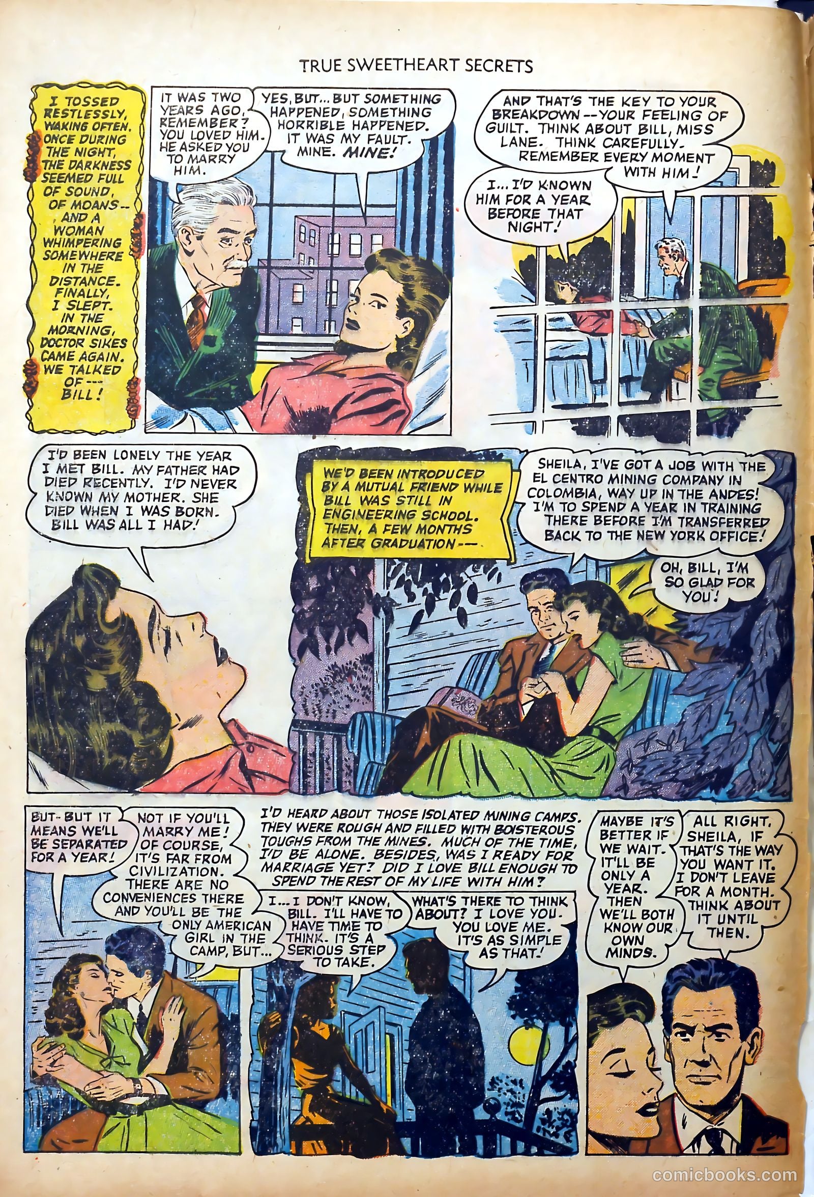 True Sweetheart Secrets #7 (1952) — page 4 of 36