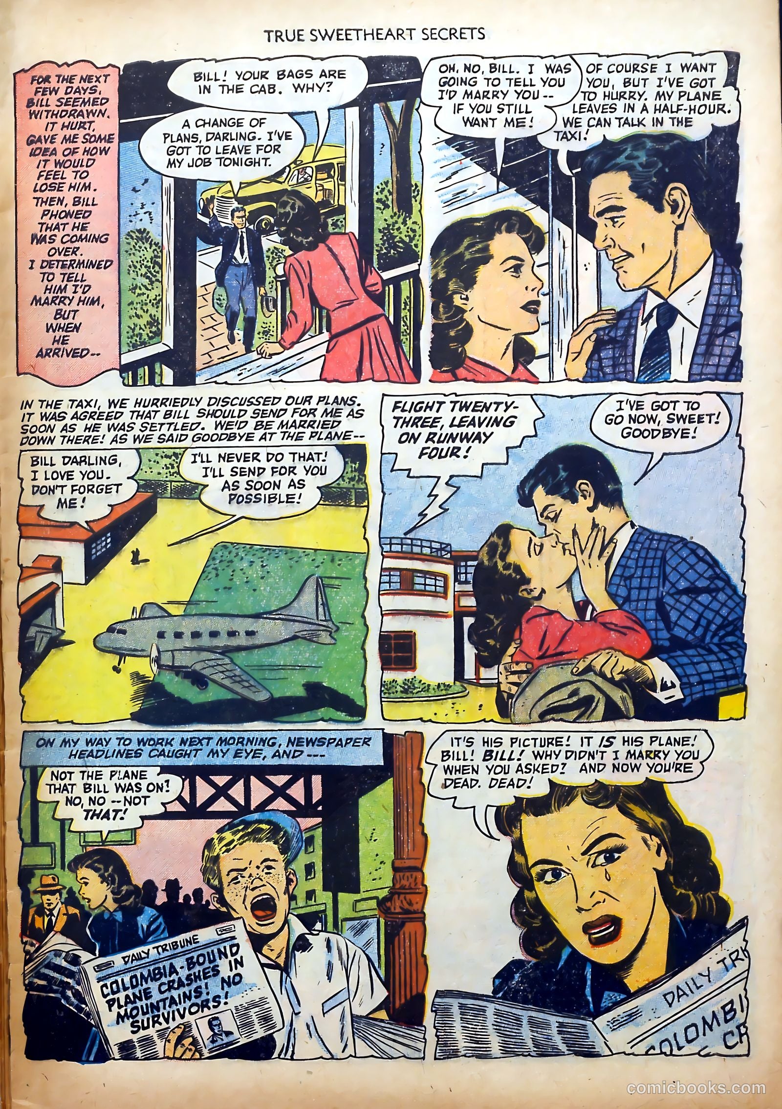 True Sweetheart Secrets #7 (1952) — page 5 of 36