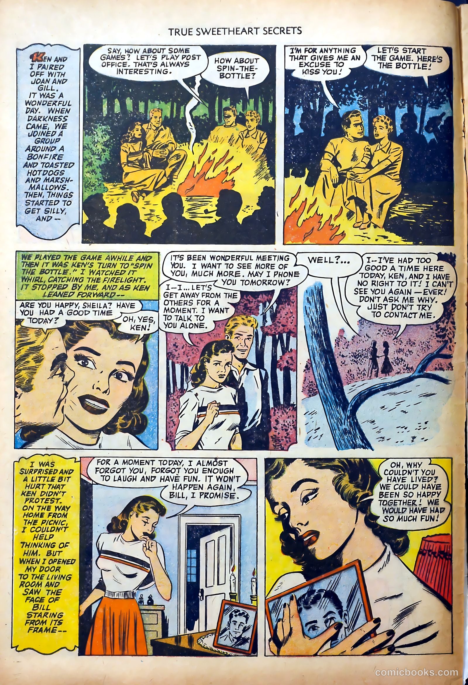 True Sweetheart Secrets #7 (1952) — page 8 of 36