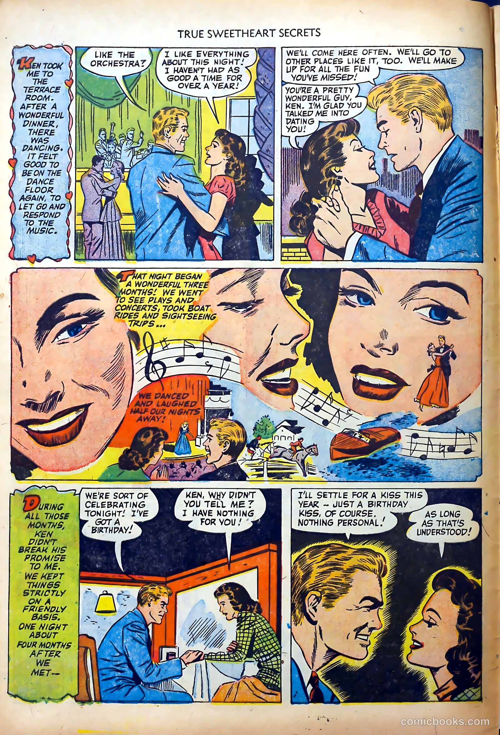 True Sweetheart Secrets #7 (1952) — page 10 of 36