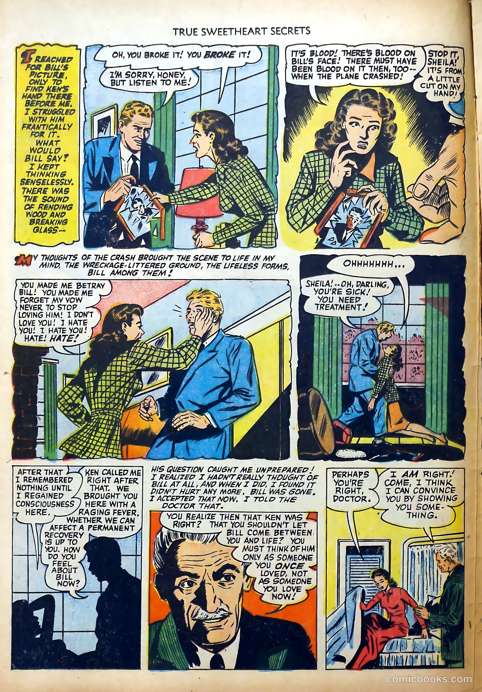 True Sweetheart Secrets #7 (1952) — page 12 of 36
