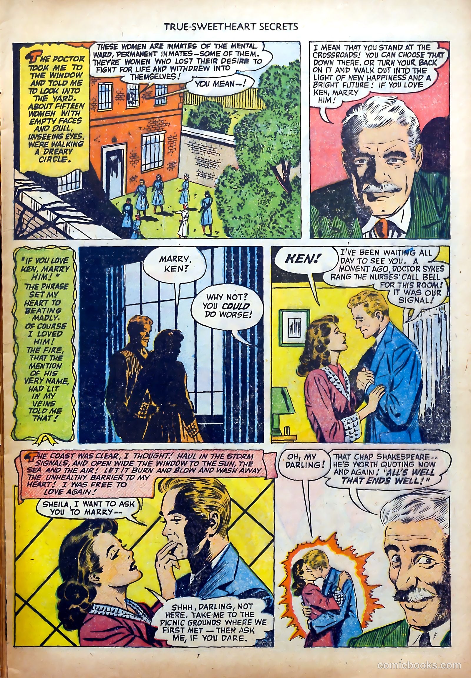 True Sweetheart Secrets #7 (1952) — page 13 of 36