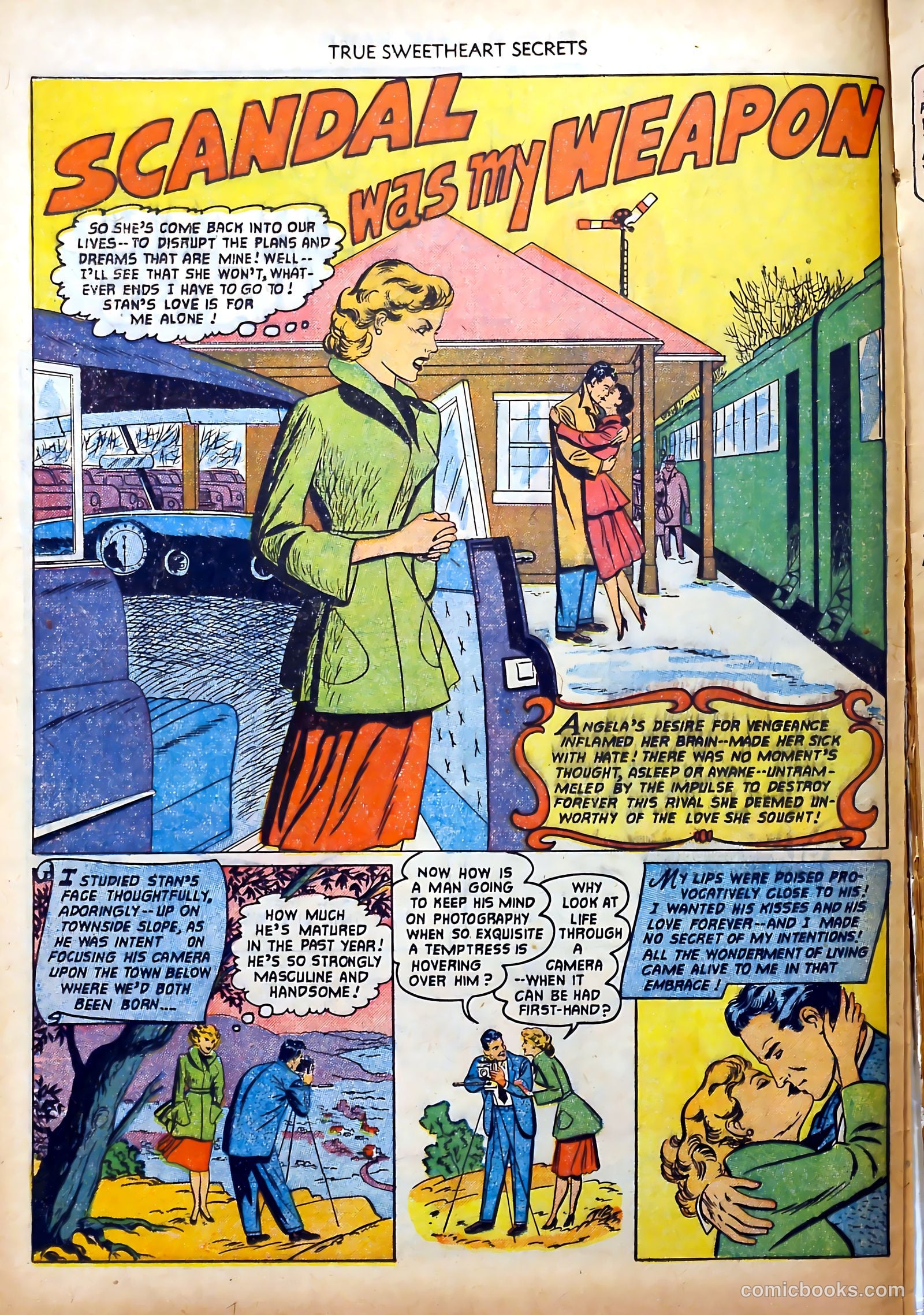 True Sweetheart Secrets #7 (1952) — page 16 of 36