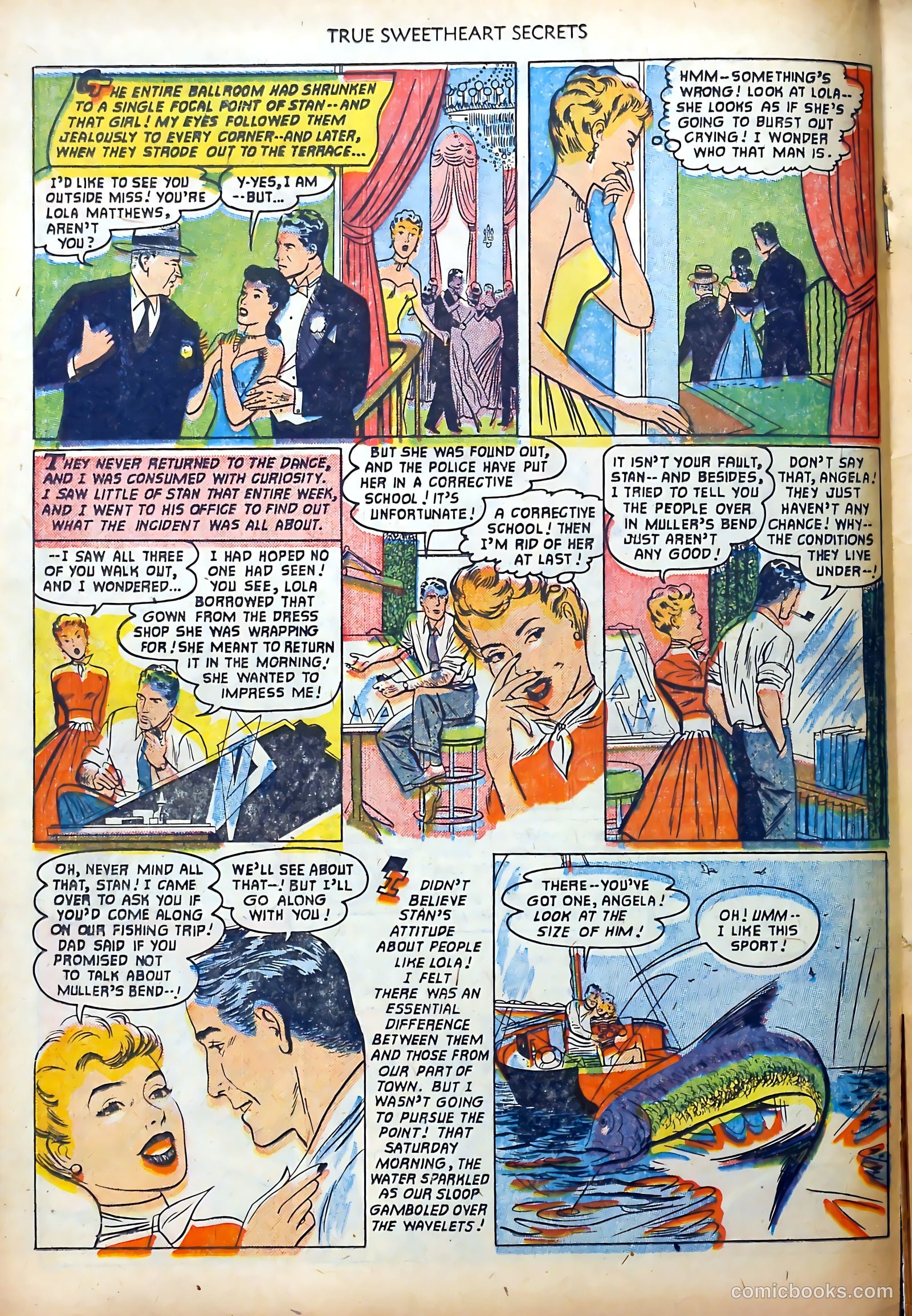 True Sweetheart Secrets #7 (1952) — page 18 of 36