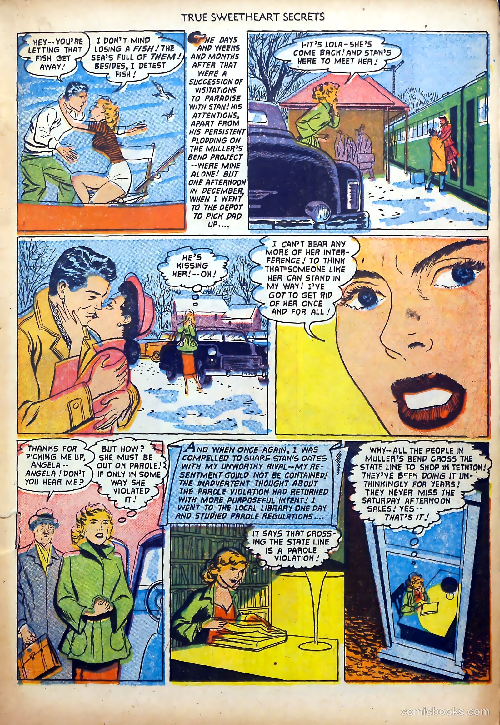 True Sweetheart Secrets #7 (1952) — page 19 of 36
