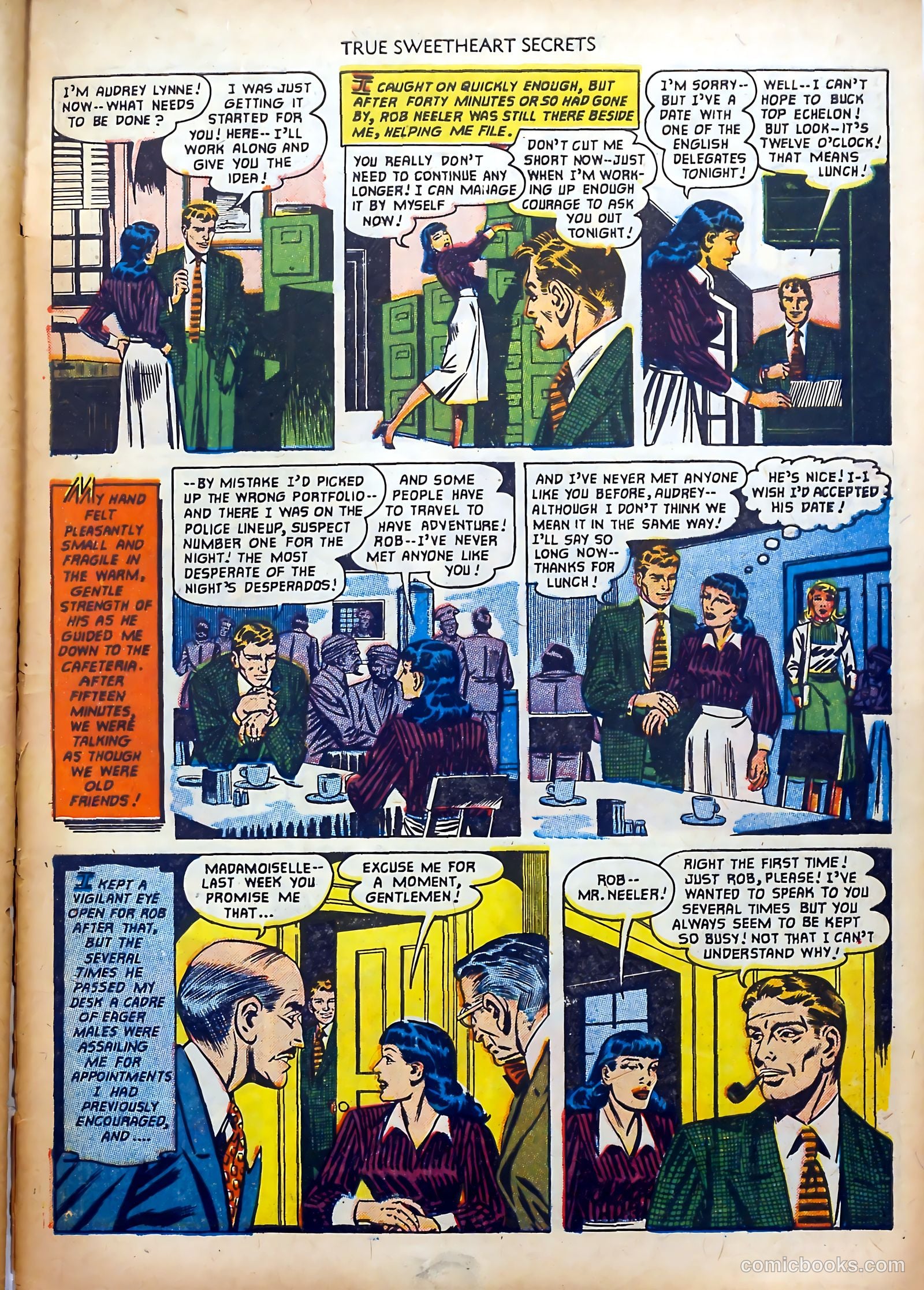 True Sweetheart Secrets #7 (1952) — page 31 of 36