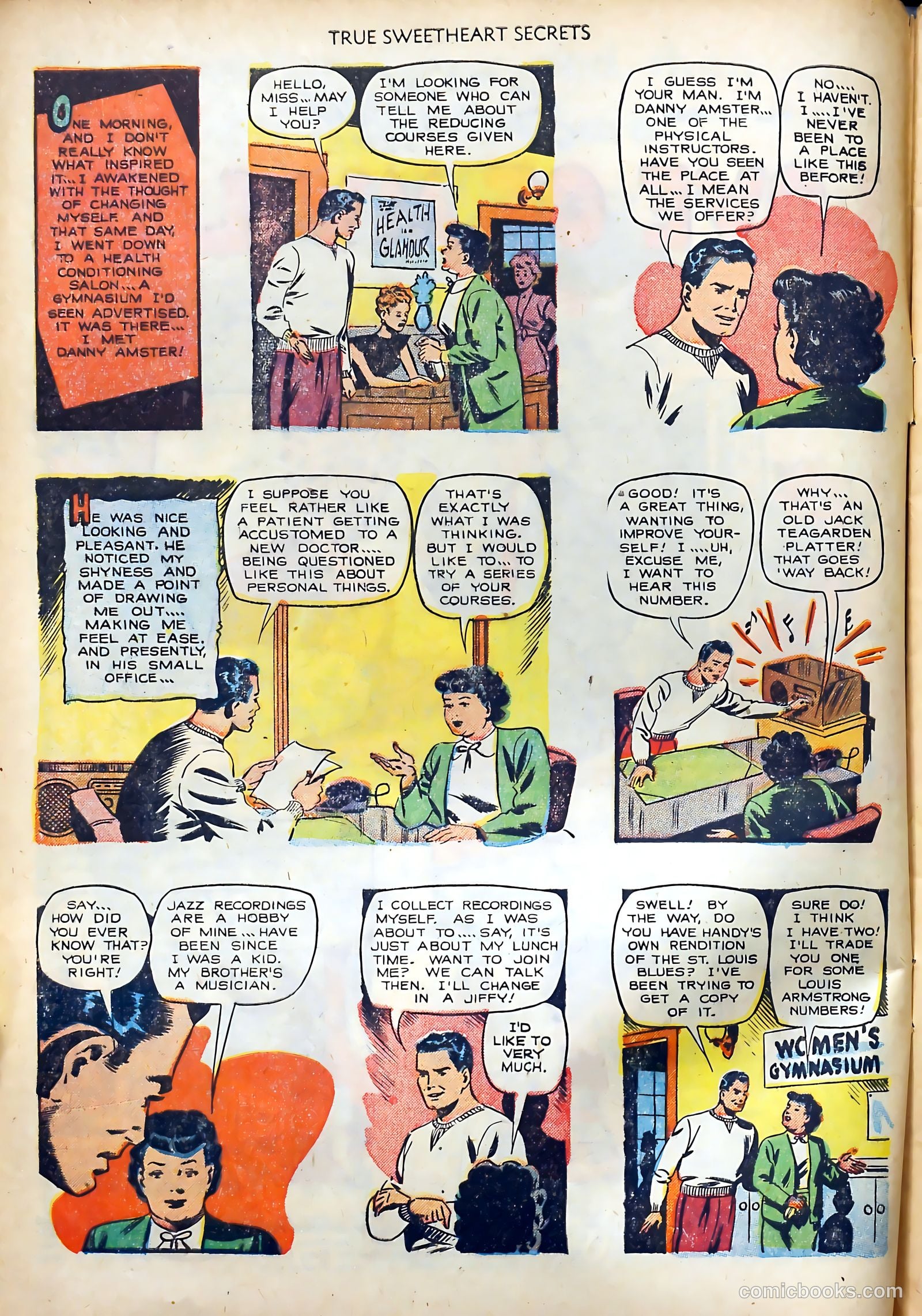 True Sweetheart Secrets #8 (1952) — page 4 of 36