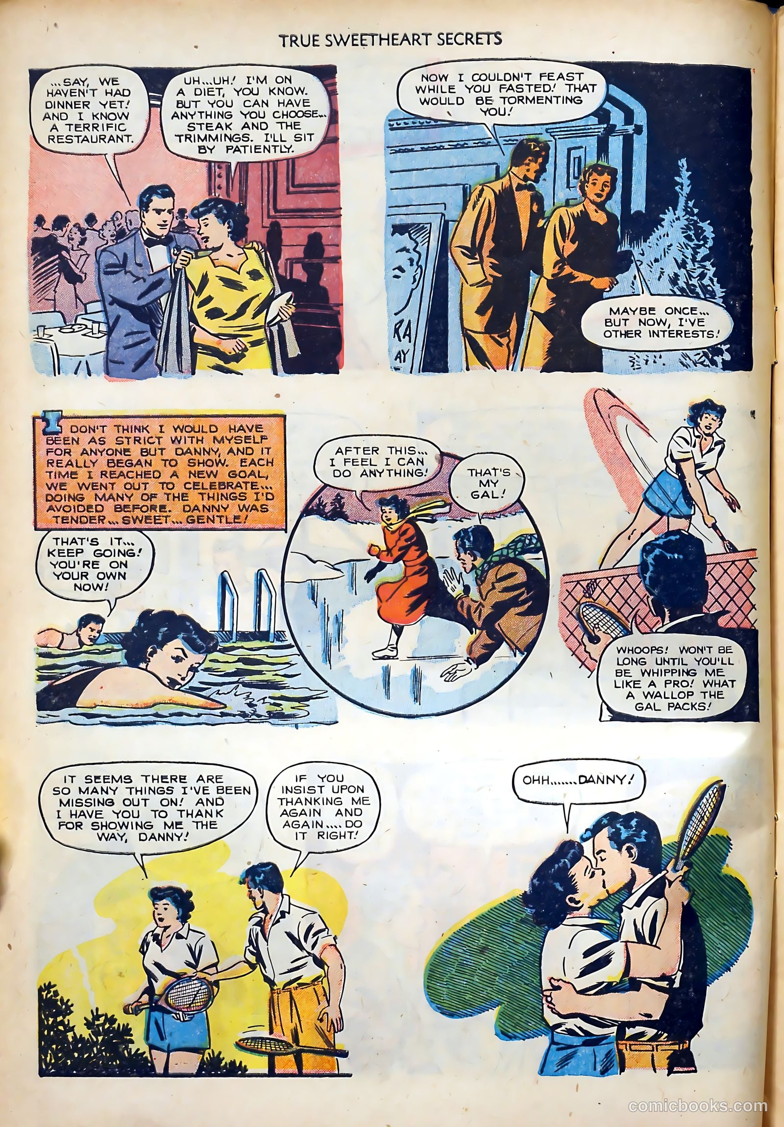 True Sweetheart Secrets #8 (1952) — page 6 of 36