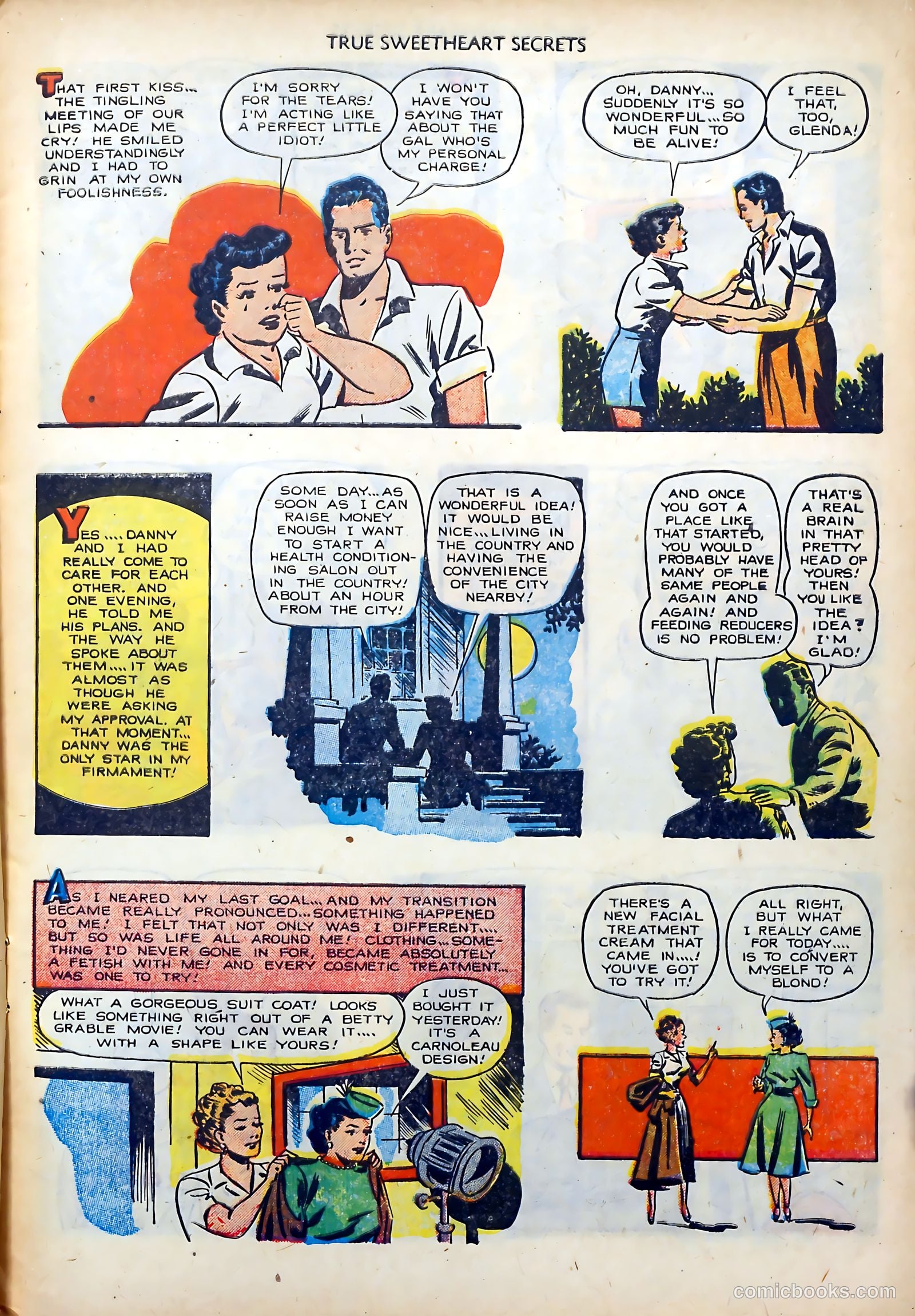 True Sweetheart Secrets #8 (1952) — page 7 of 36