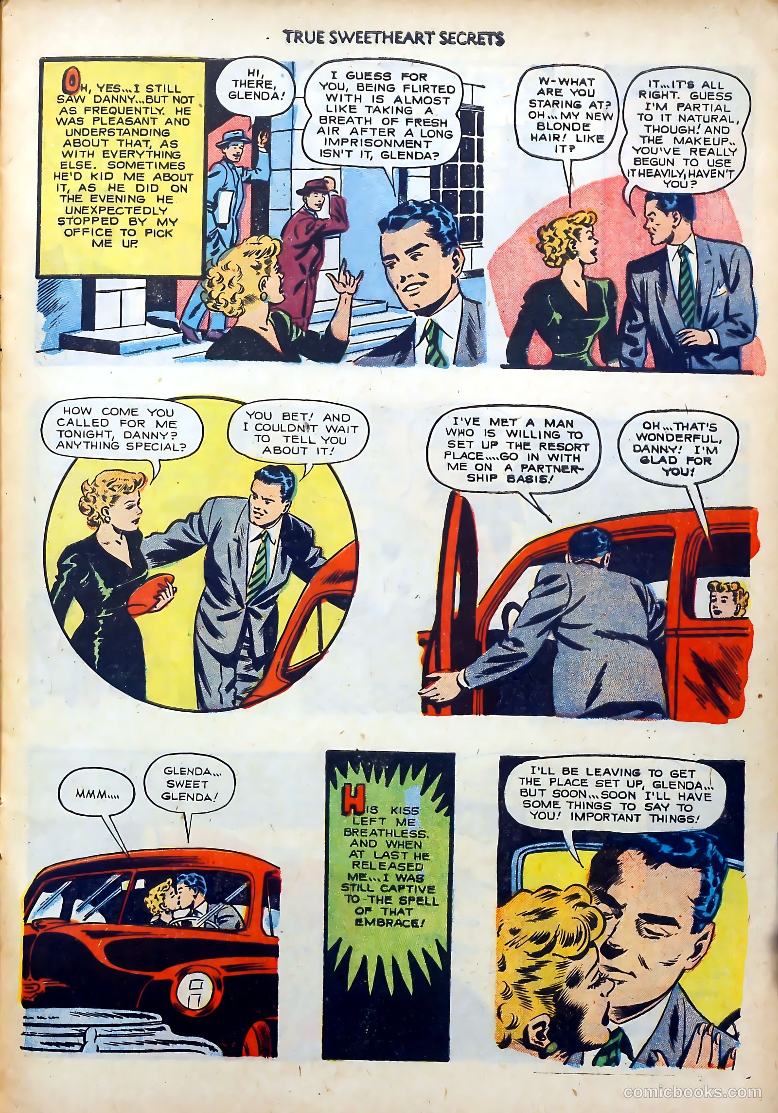 True Sweetheart Secrets #8 (1952) — page 9 of 36