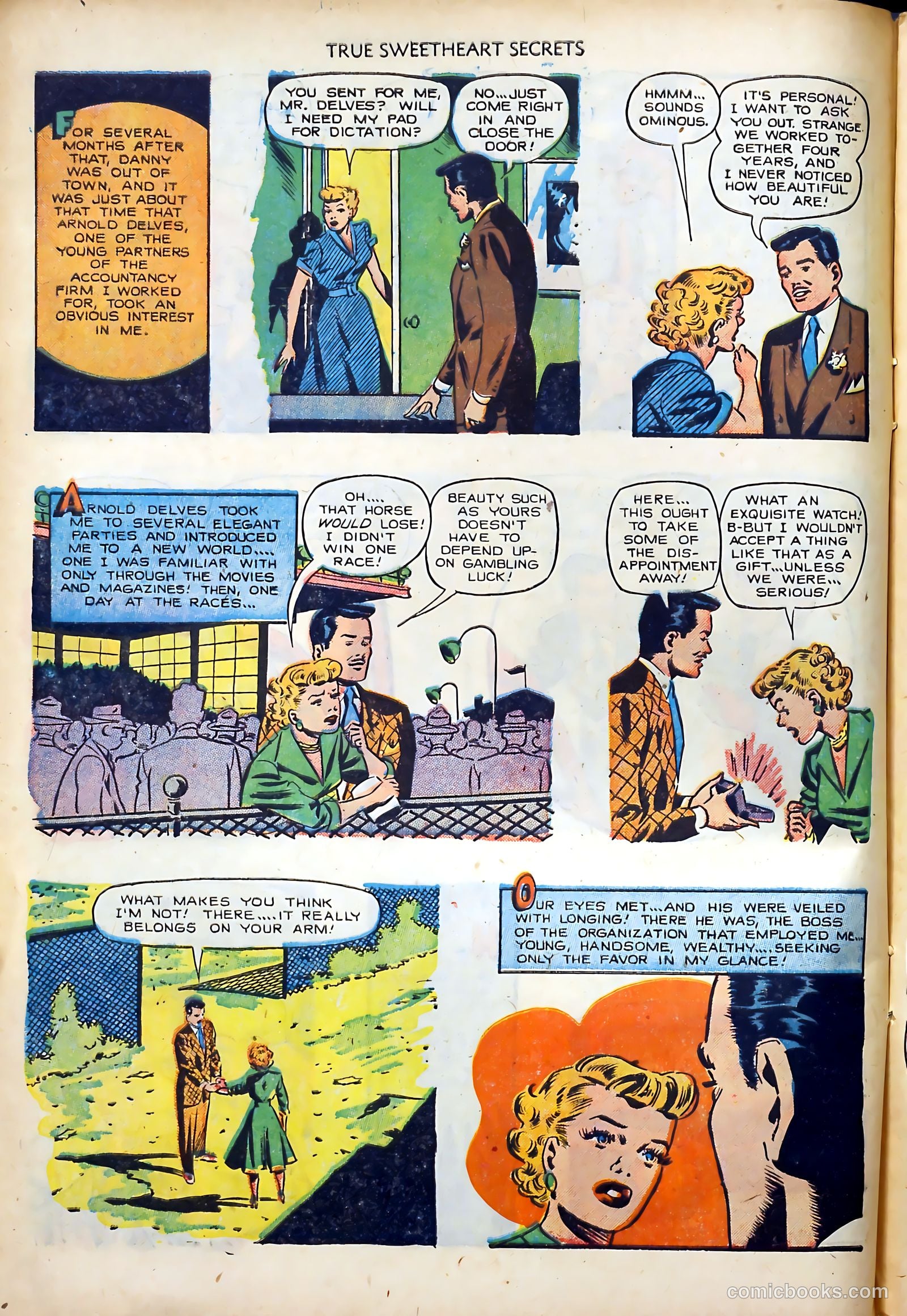 True Sweetheart Secrets #8 (1952) — page 10 of 36