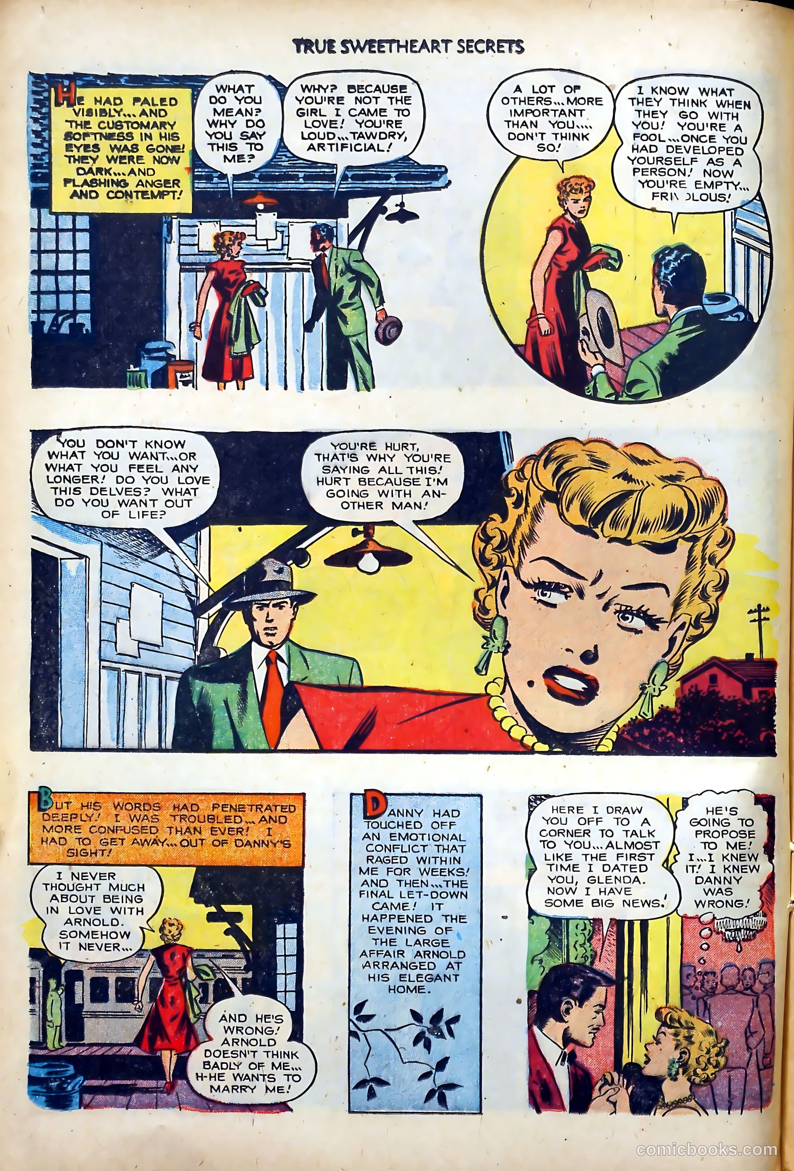True Sweetheart Secrets #8 (1952) — page 12 of 36
