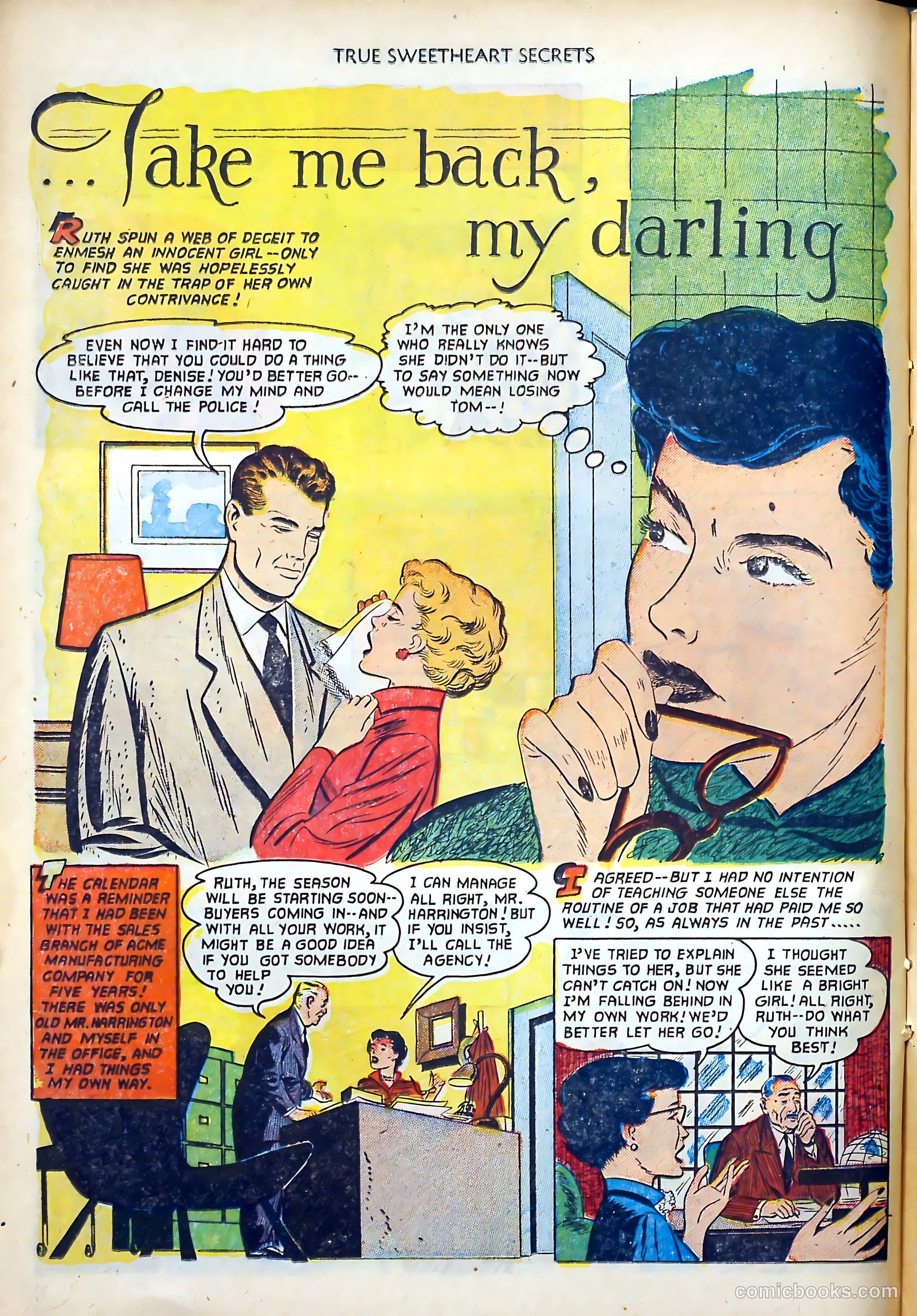 True Sweetheart Secrets #8 (1952) — page 14 of 36