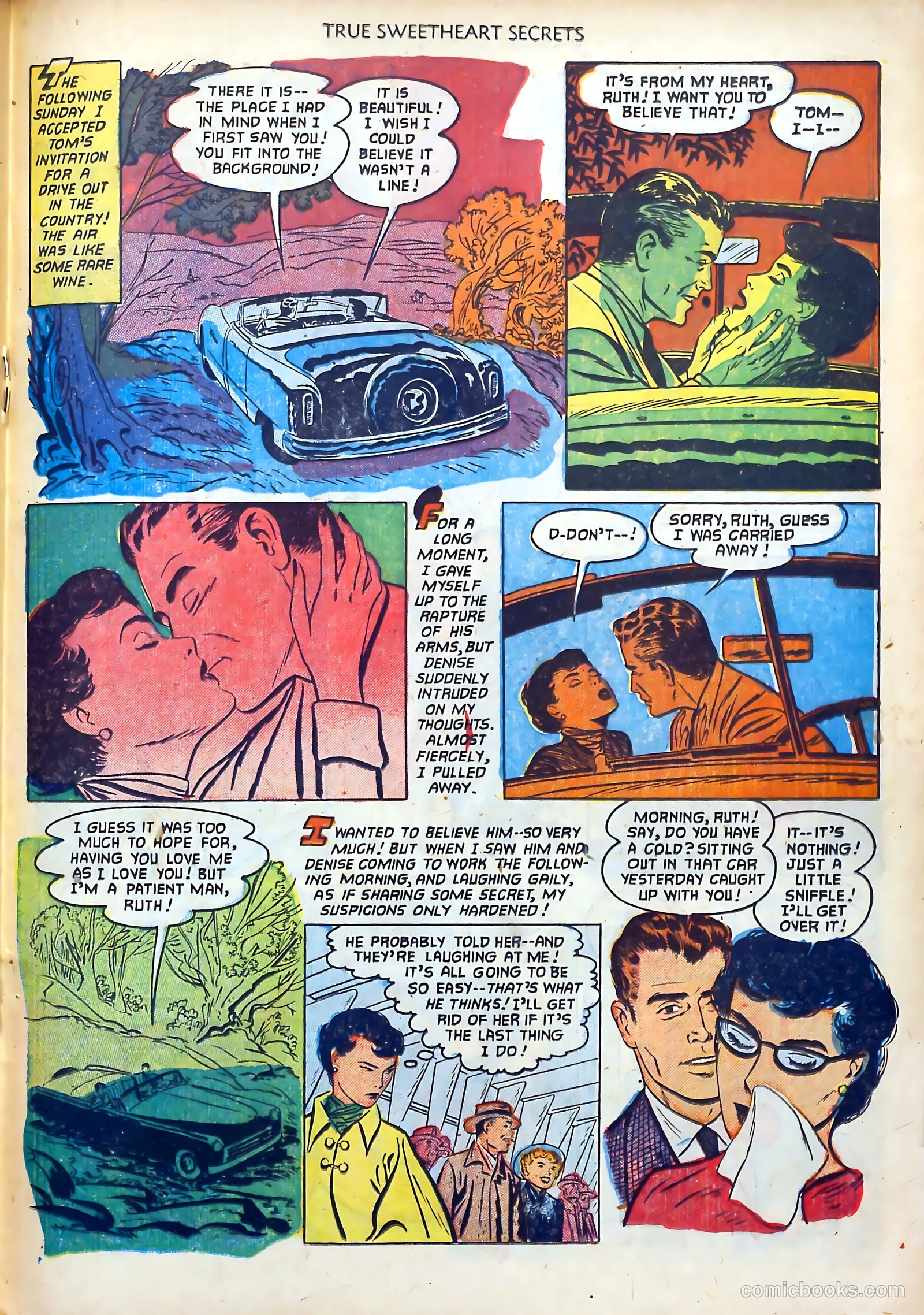 True Sweetheart Secrets #8 (1952) — page 19 of 36