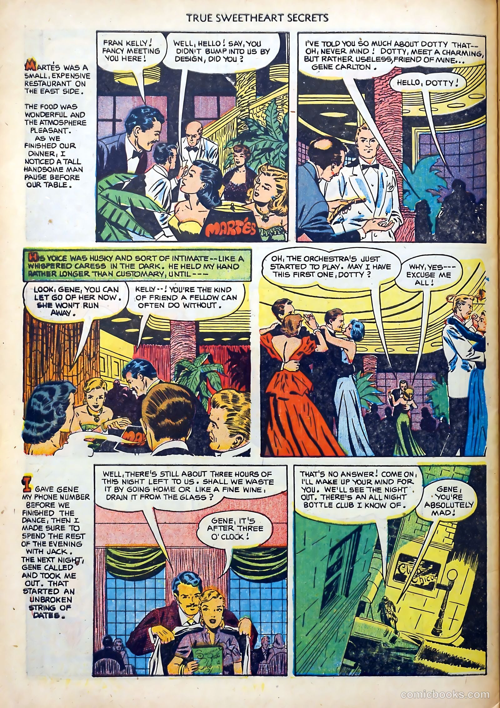 True Sweetheart Secrets #8 (1952) — page 30 of 36