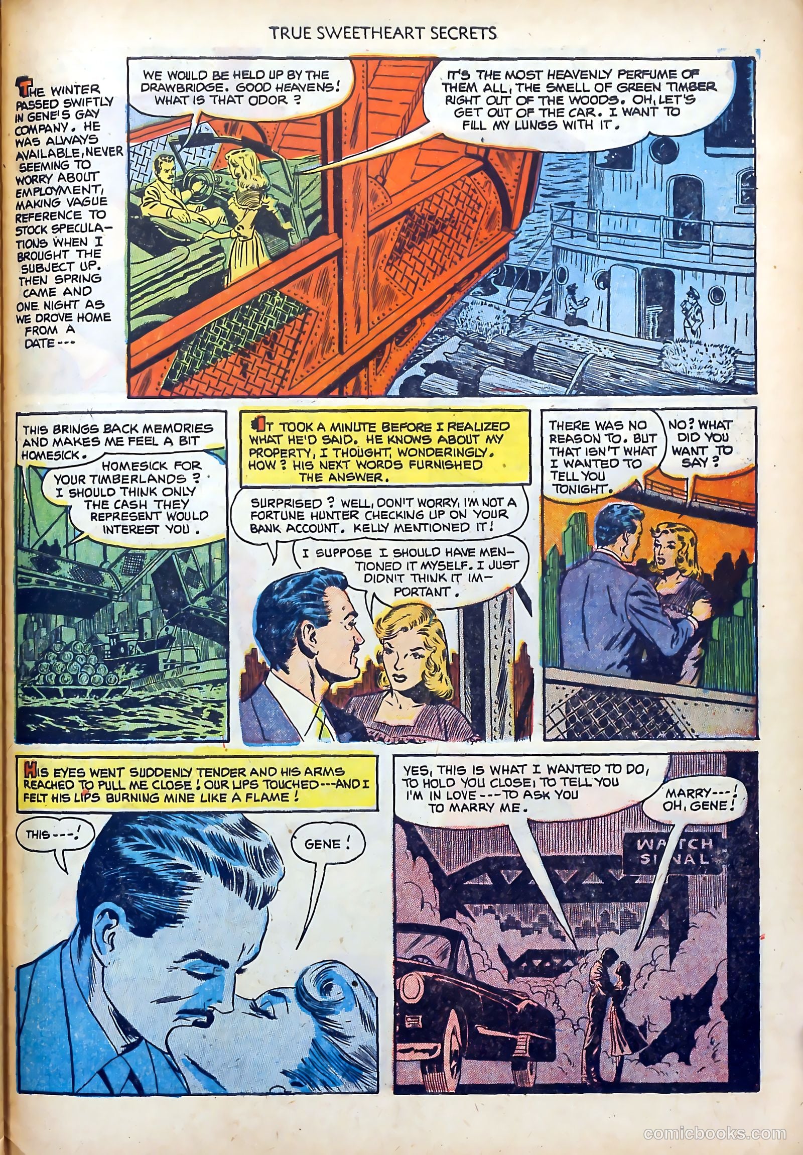 True Sweetheart Secrets #8 (1952) — page 31 of 36