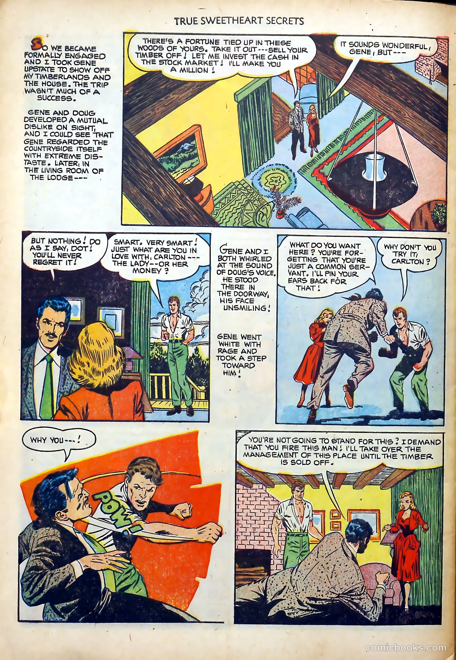 True Sweetheart Secrets #8 (1952) — page 32 of 36