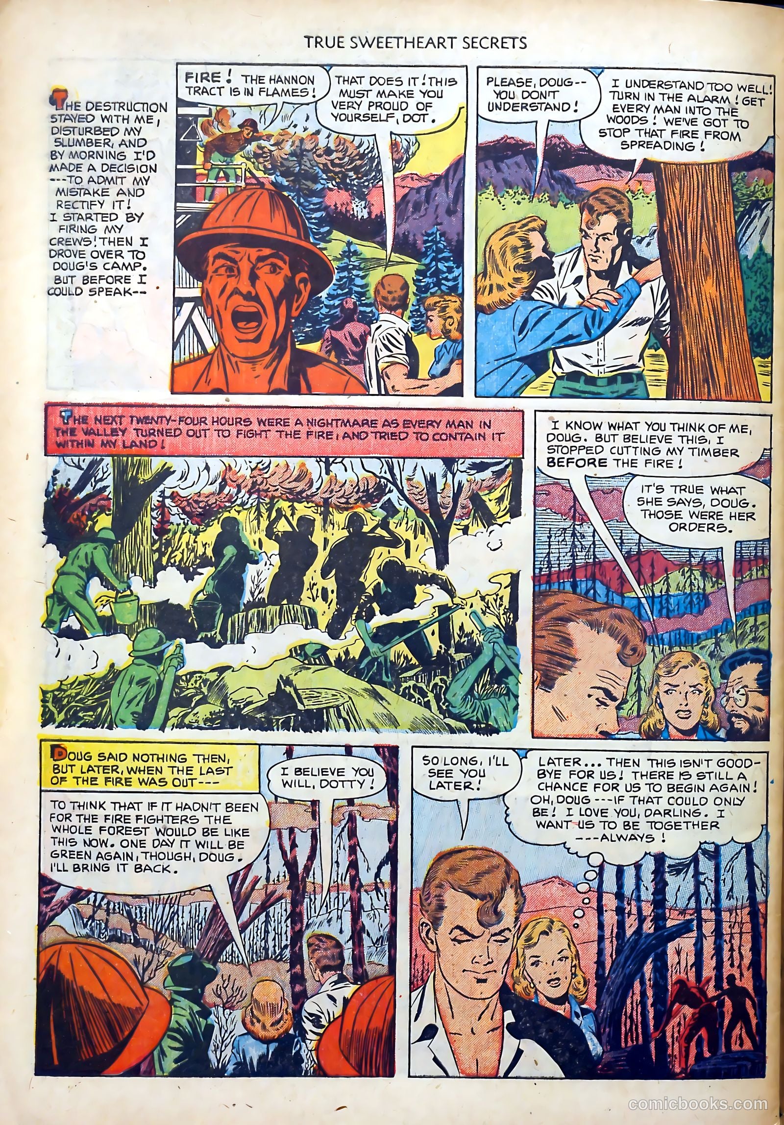 True Sweetheart Secrets #8 (1952) — page 34 of 36