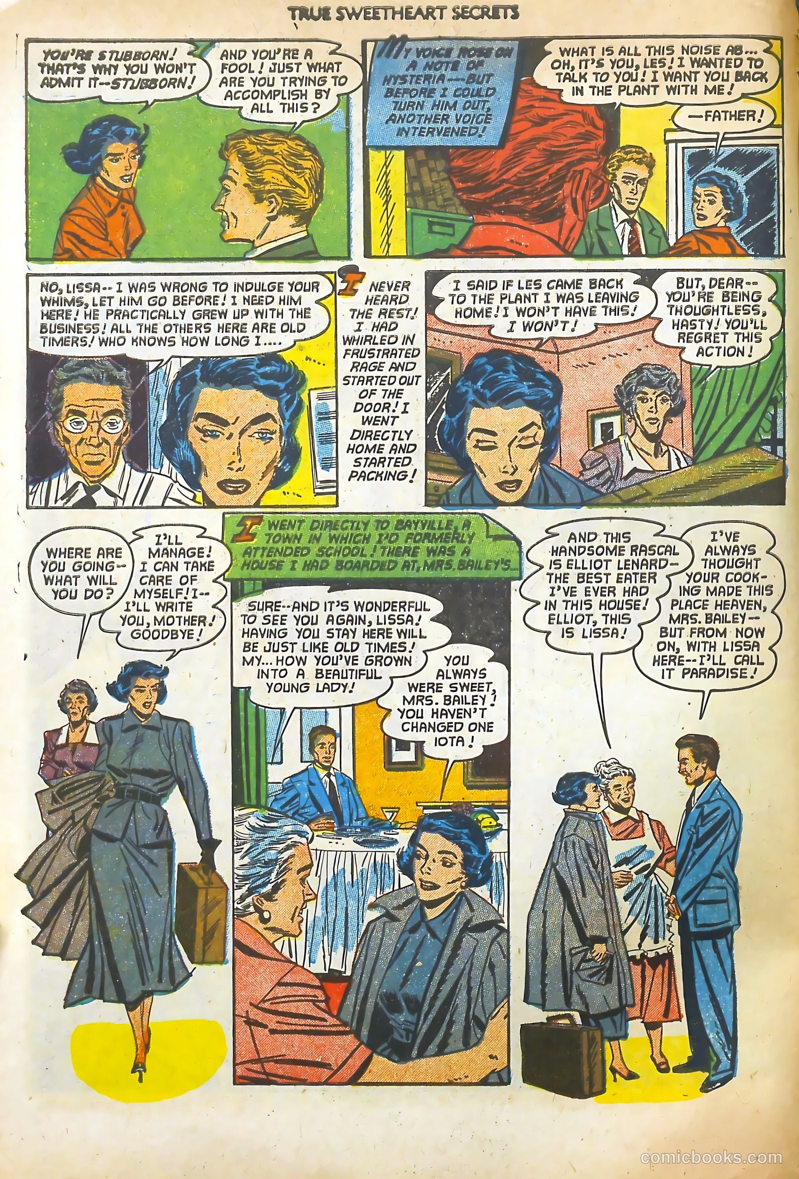True Sweetheart Secrets #9 (1952) — page 6 of 36