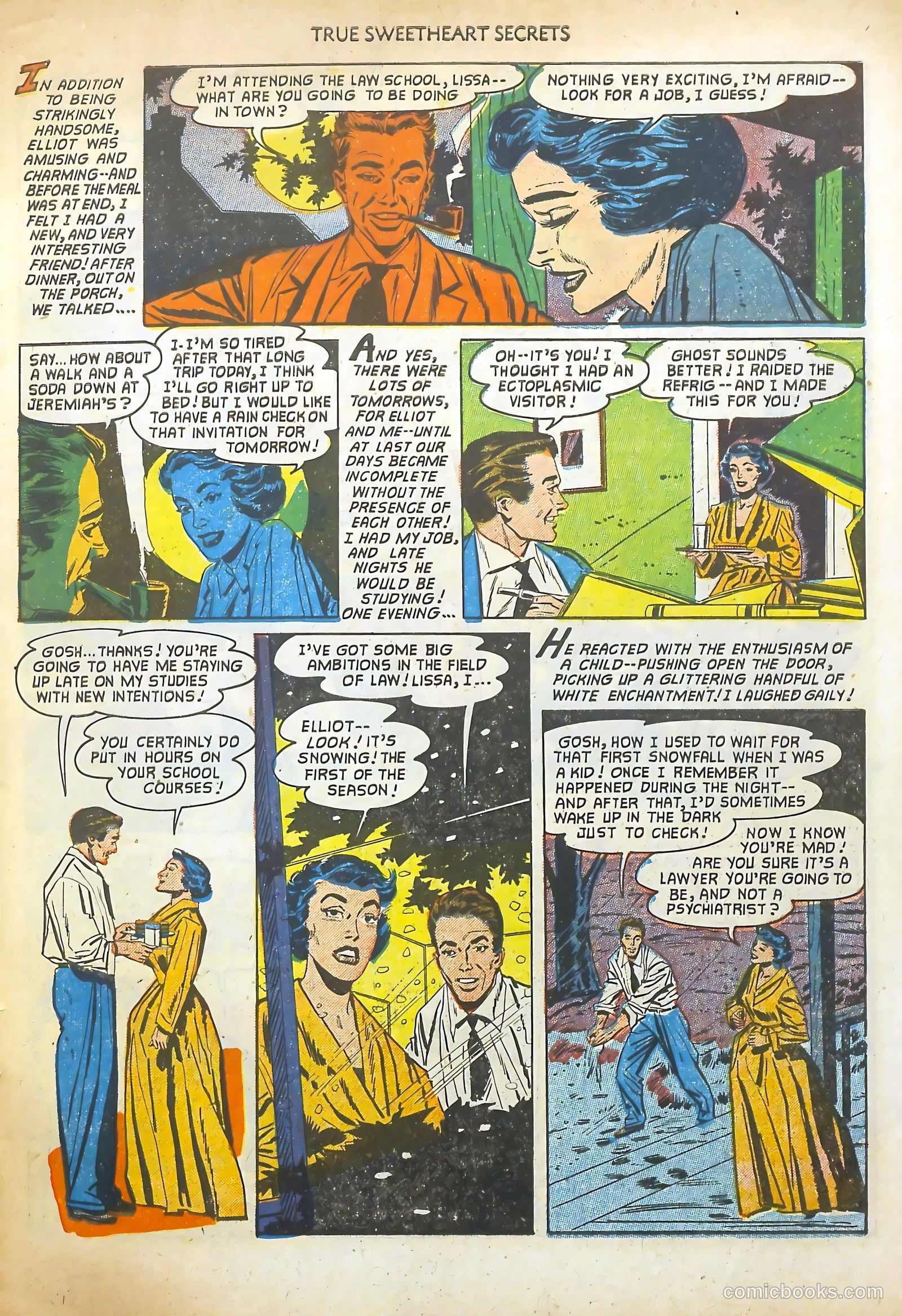 True Sweetheart Secrets #9 (1952) — page 7 of 36
