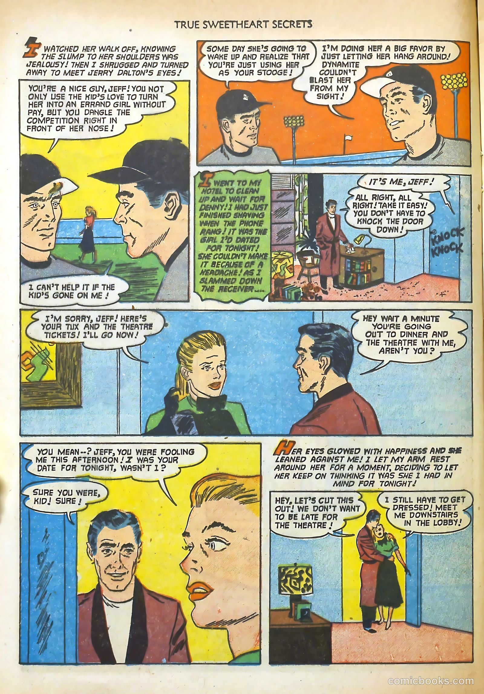 True Sweetheart Secrets #9 (1952) — page 16 of 36