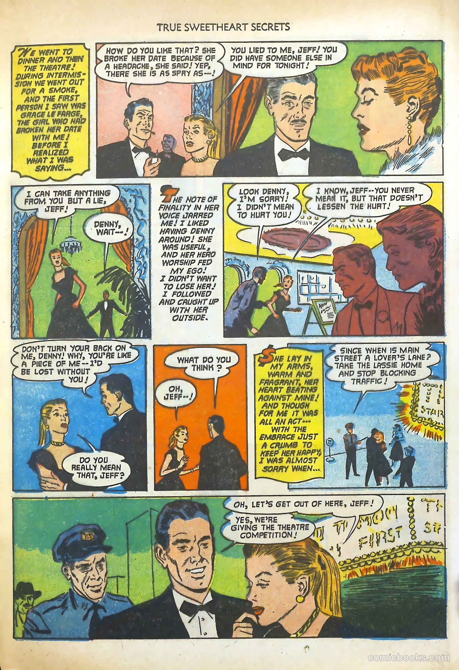 True Sweetheart Secrets #9 (1952) — page 17 of 36