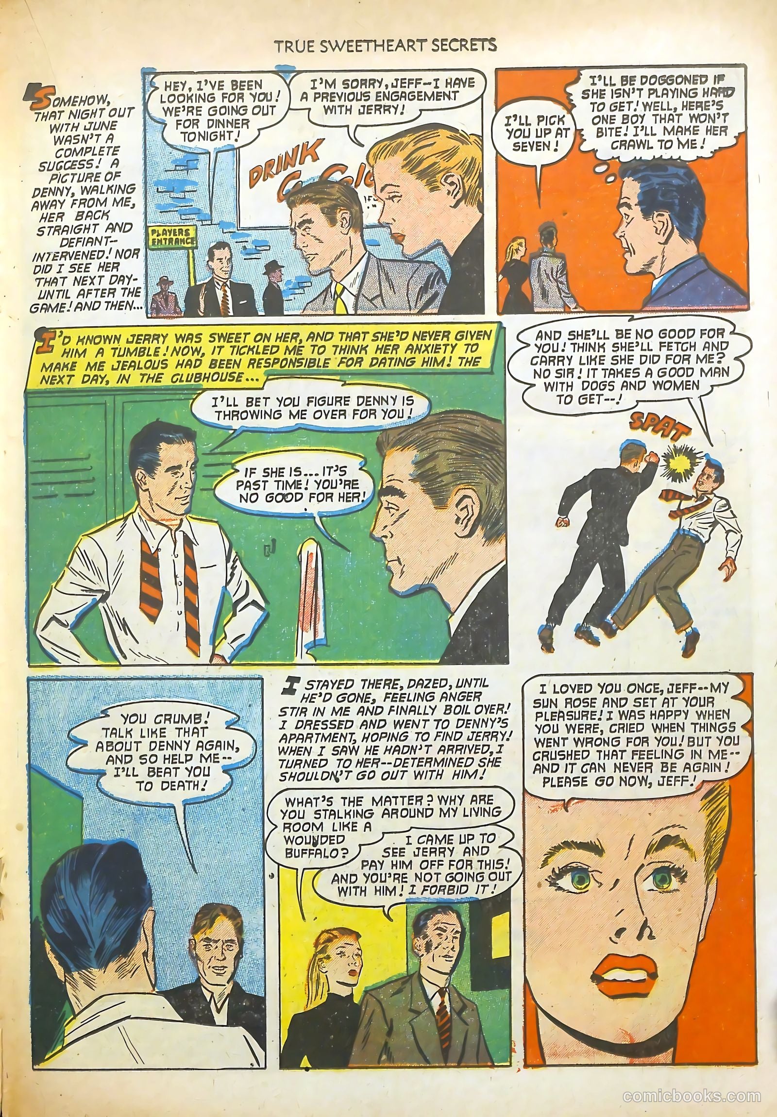 True Sweetheart Secrets #9 (1952) — page 19 of 36