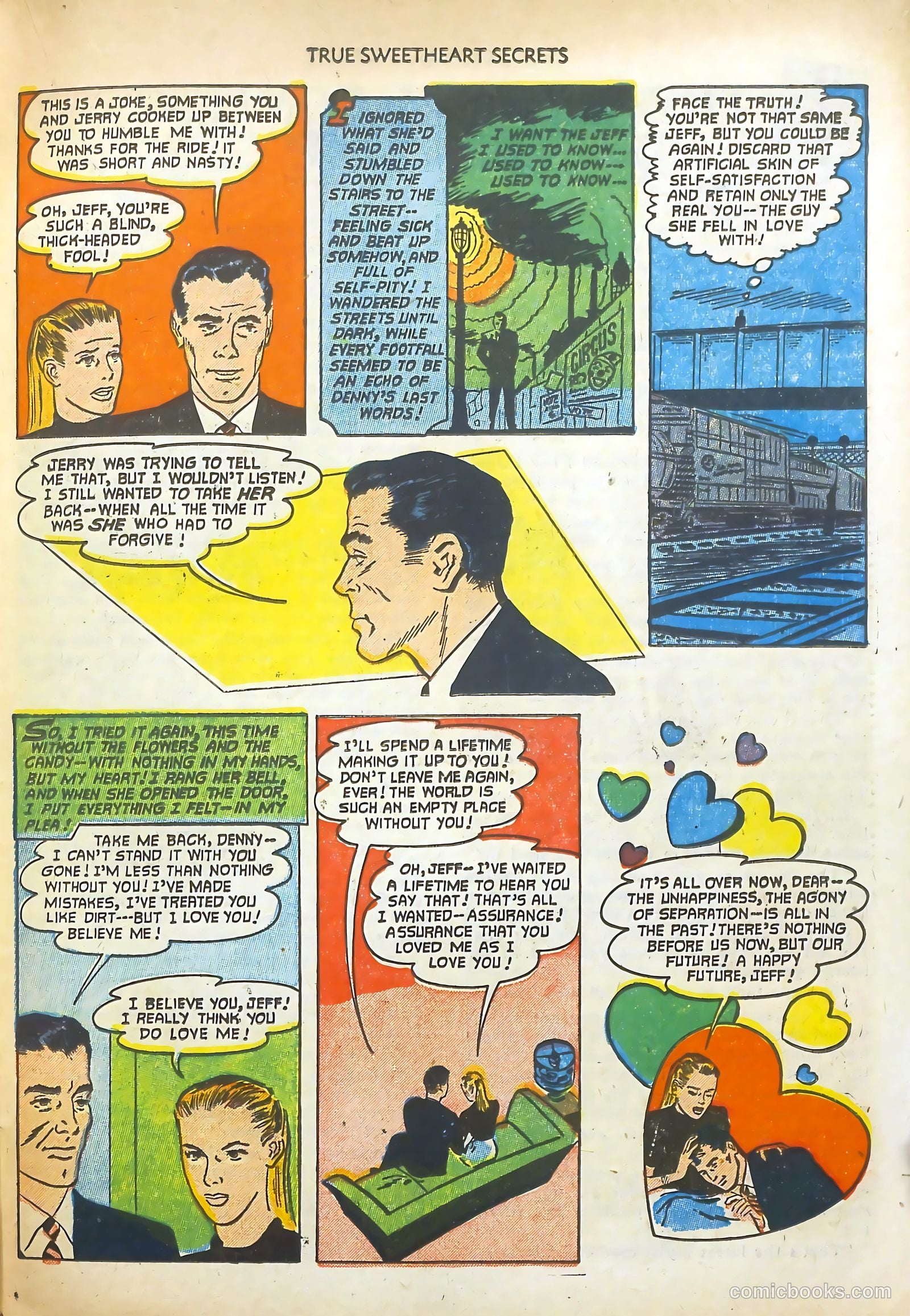 True Sweetheart Secrets #9 (1952) — page 23 of 36